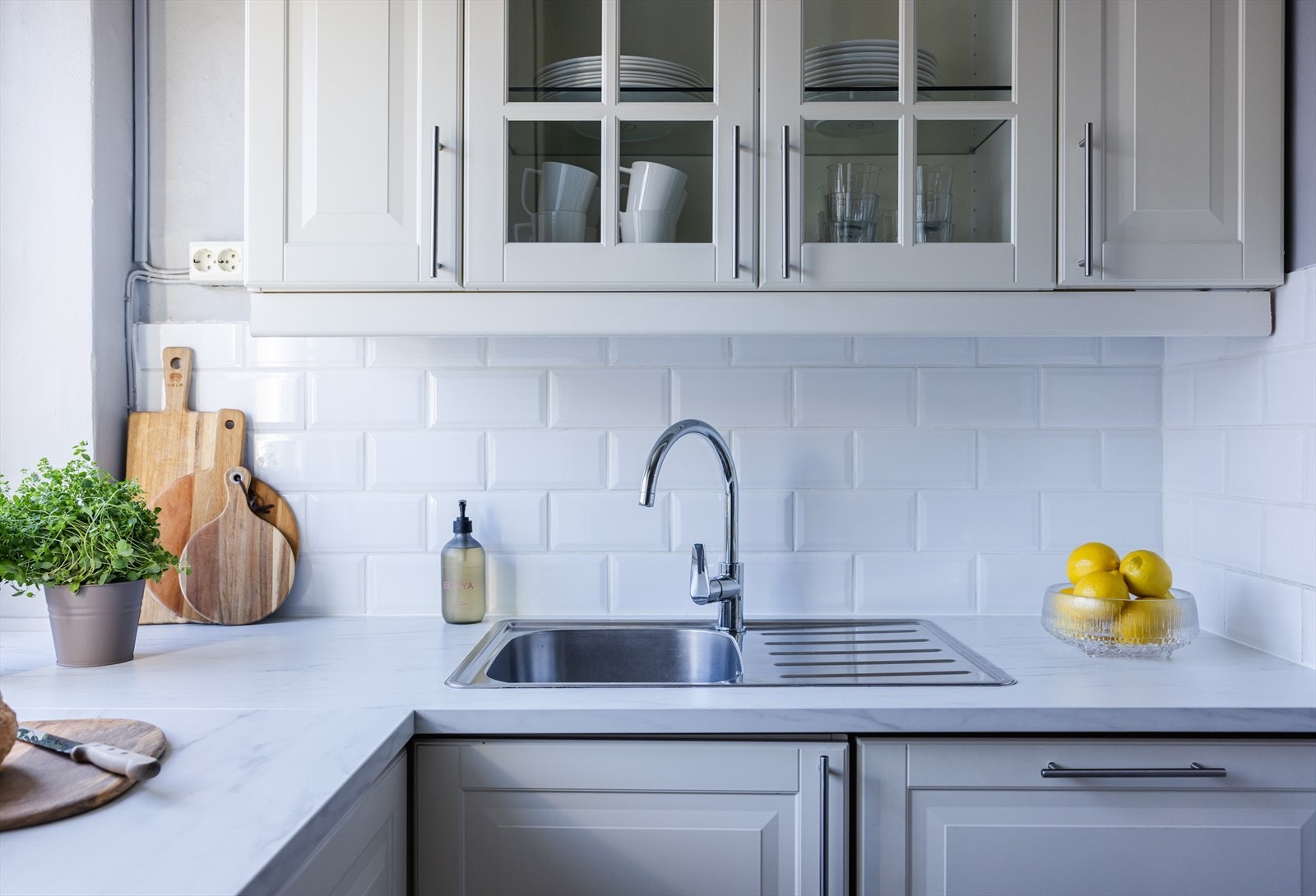 - Integrerte hvitevarer medfølger. Armatur nytt i 2024 - Galleribilde