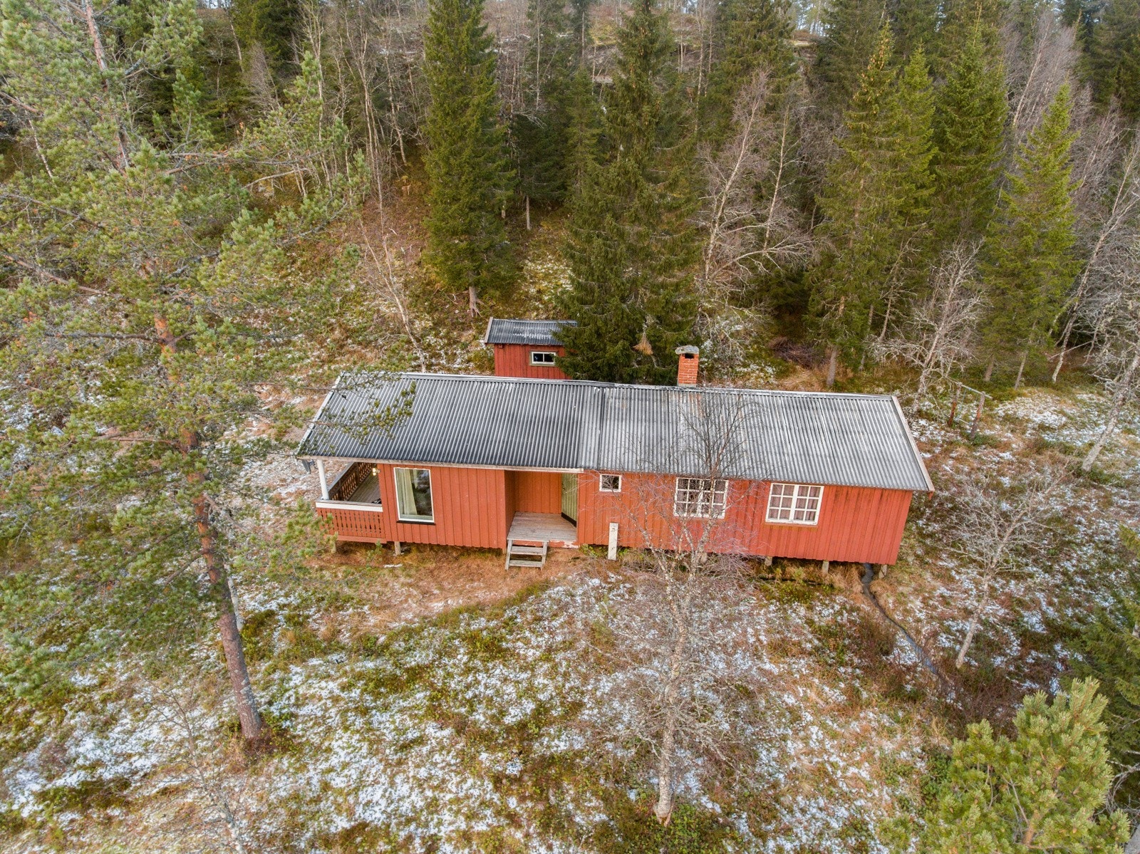 Dronefoto Galleribilde