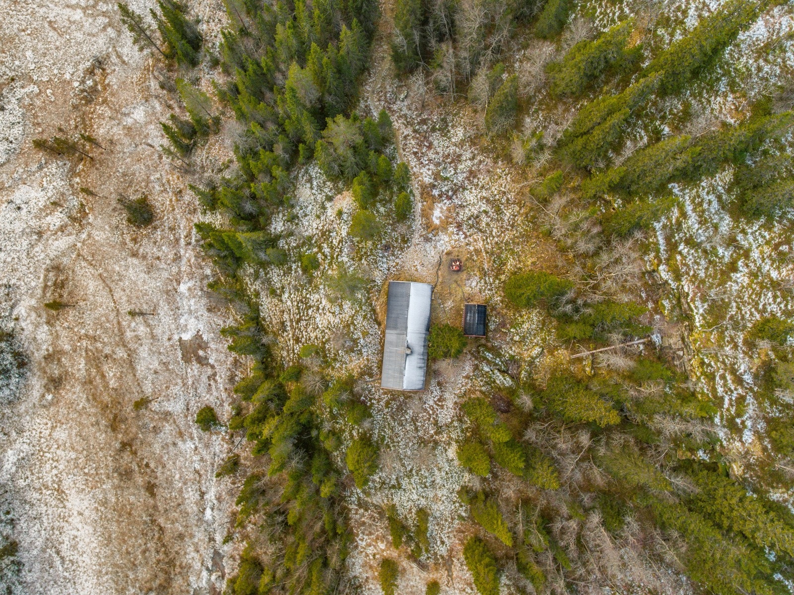 Dronefoto Galleribilde