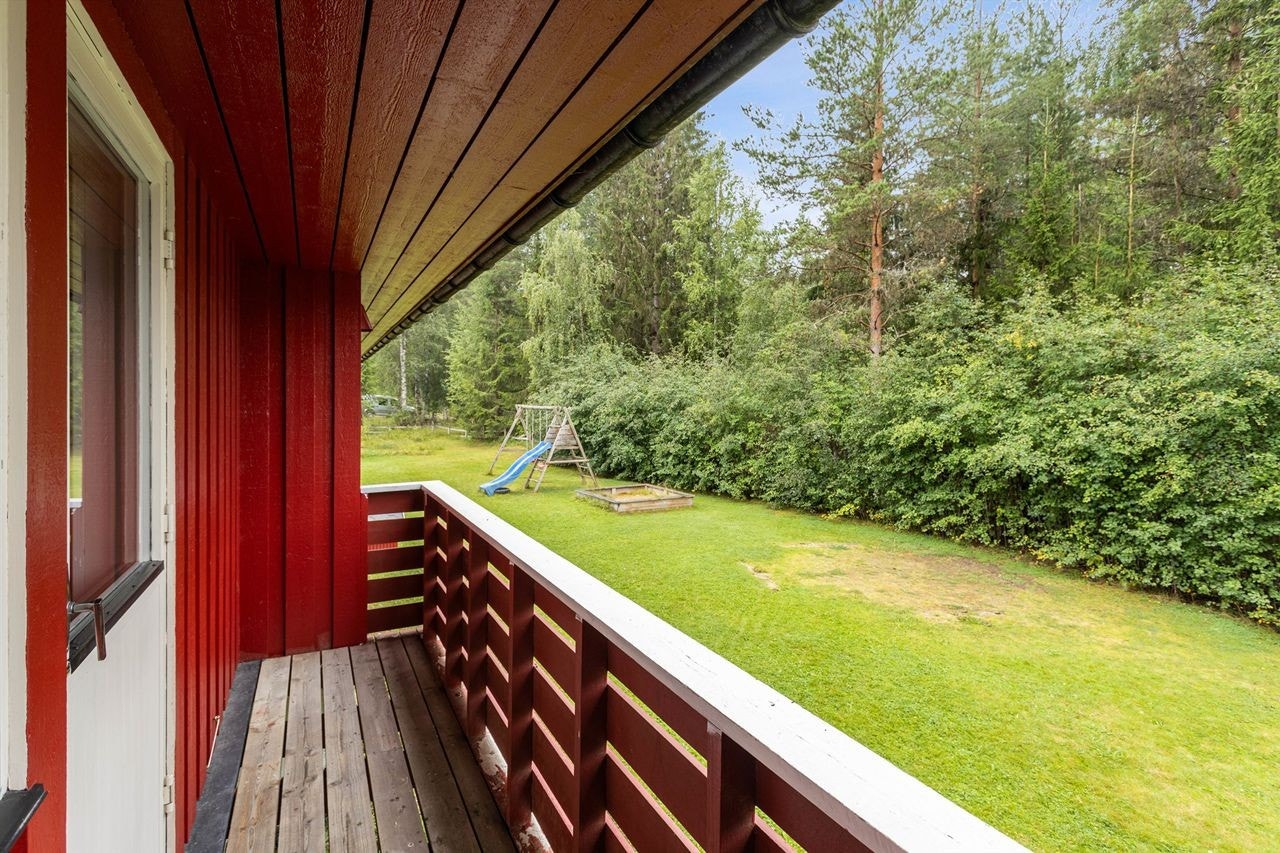 Luftebalkong tilhørende det blå soverommet. Galleribilde