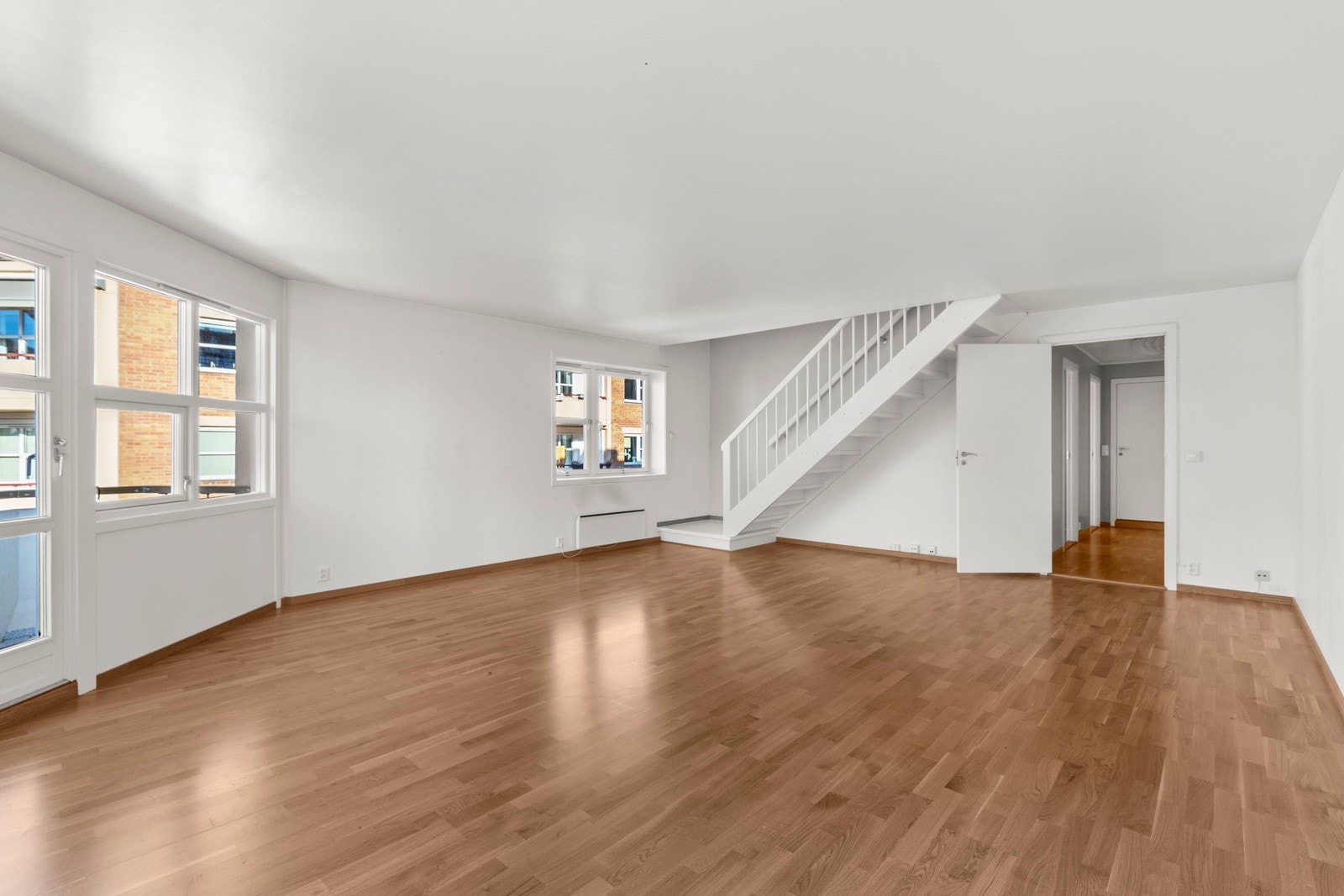 Trapp fra stue opp til 5. etasje. Galleribilde