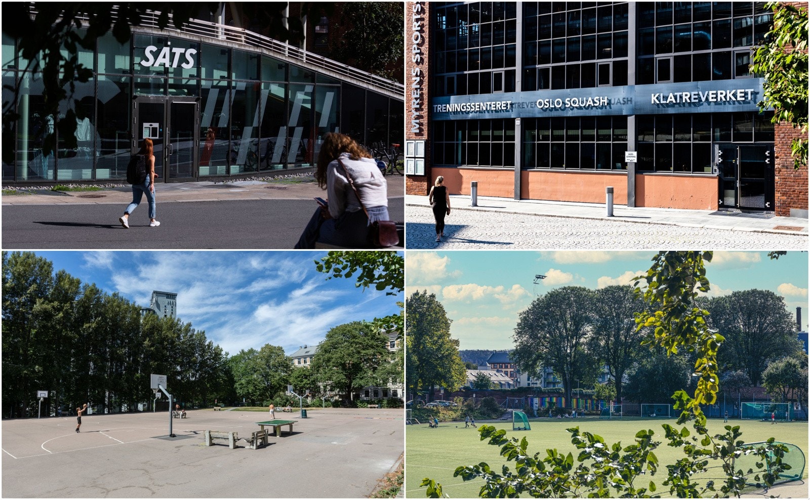 Rikt tilbud for den treningsglade. Galleribilde