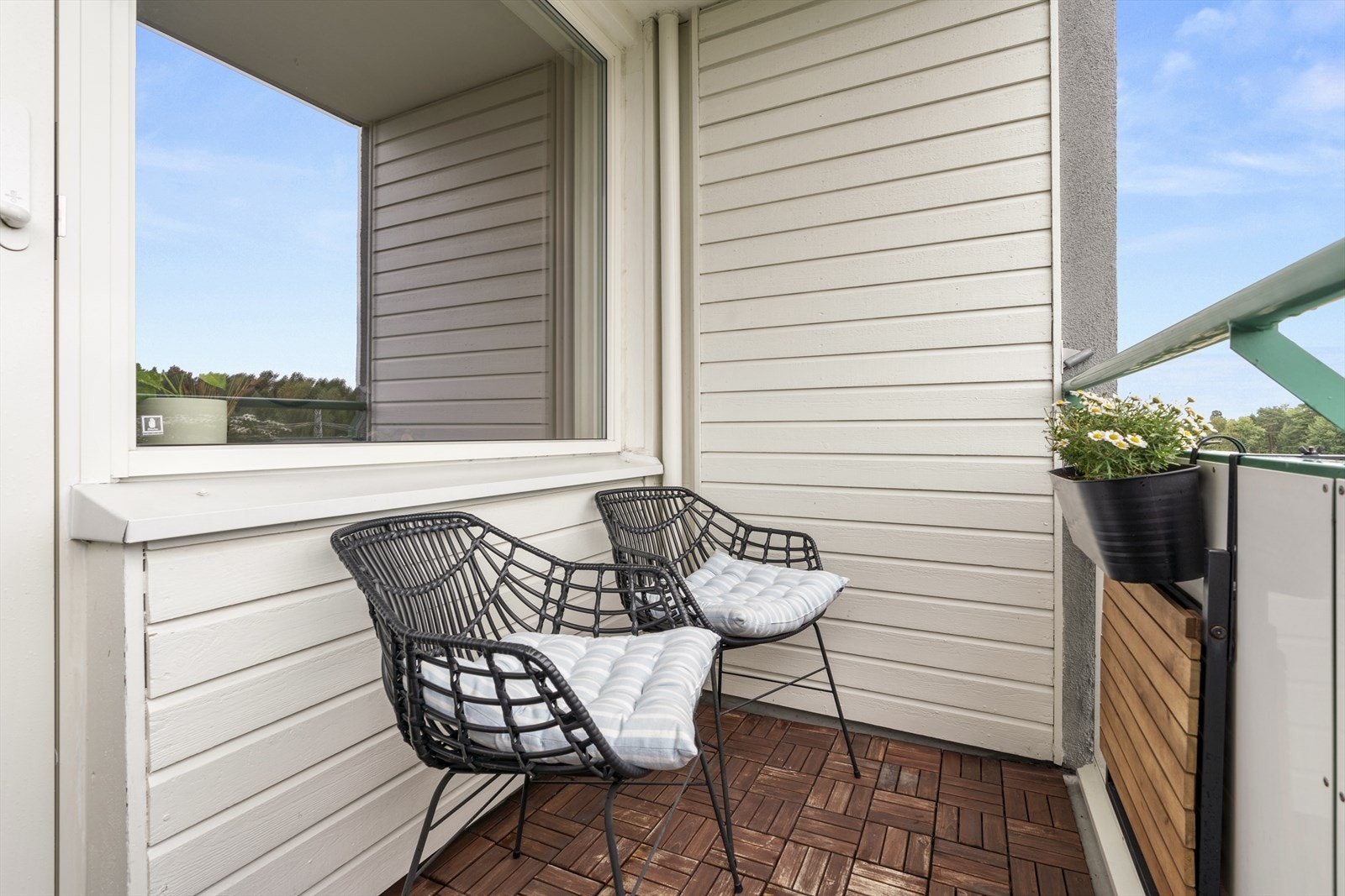 Her kan du nyte varme sommerdager. Galleribilde