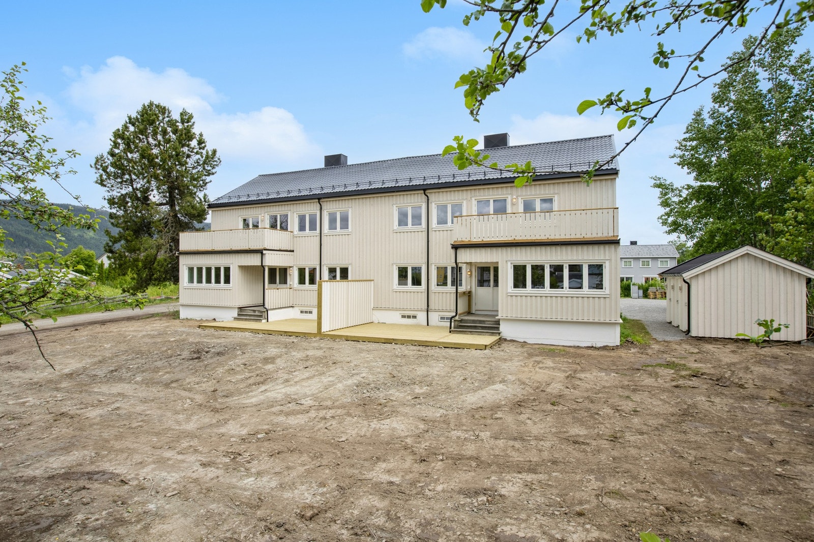 Det medfølger en utvendig bod Galleribilde