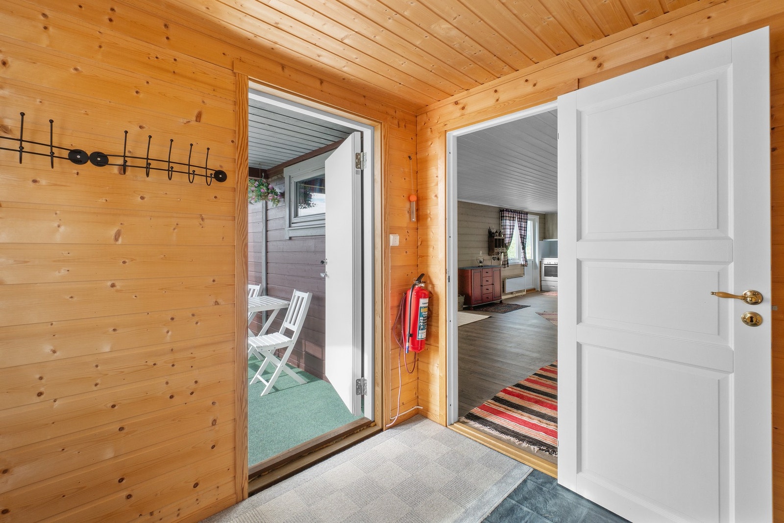 Entreen gir et lyst og godt førsteinntrykk når man kommer inn. Galleribilde