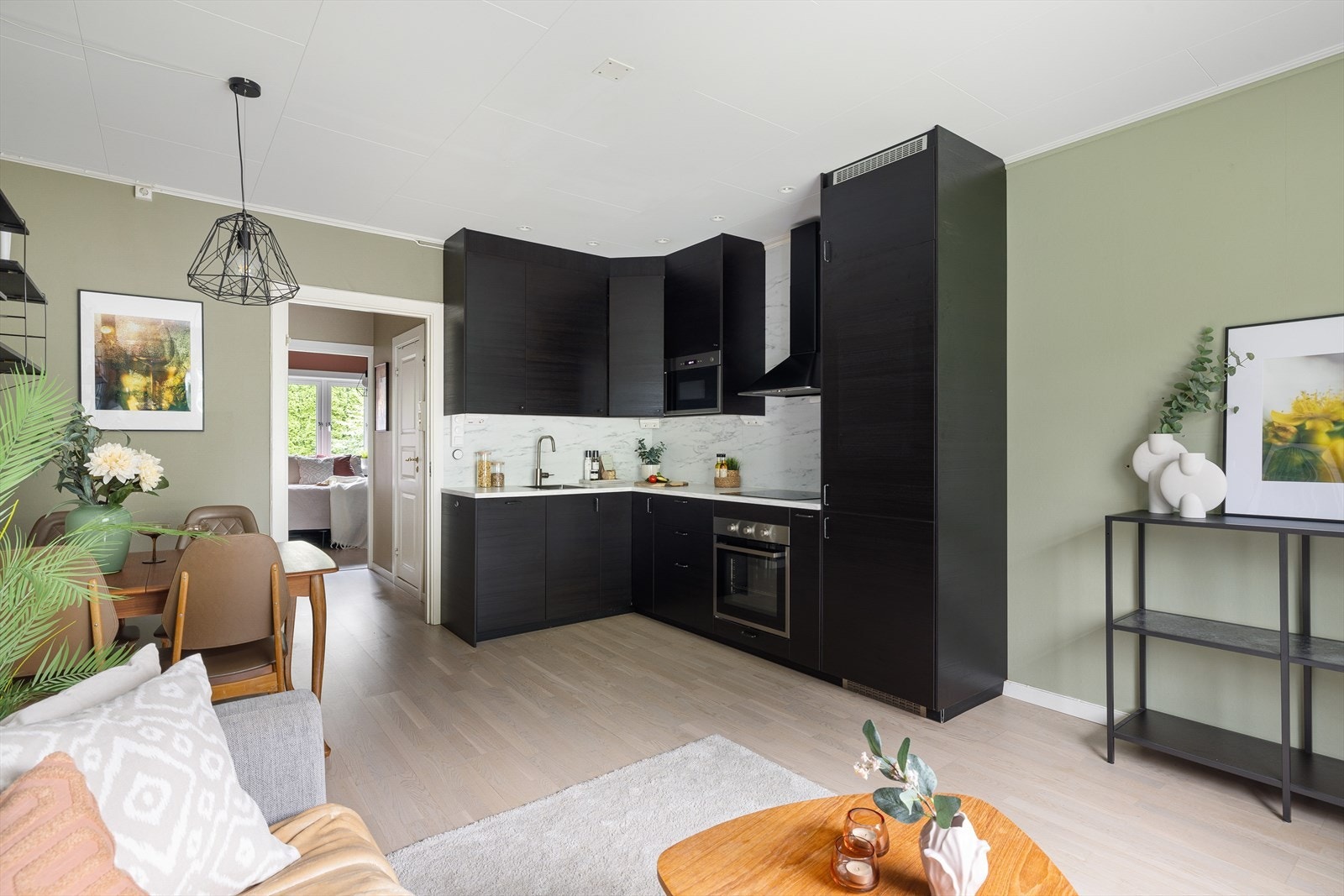 Pent kjøkken fra 2019. Galleribilde