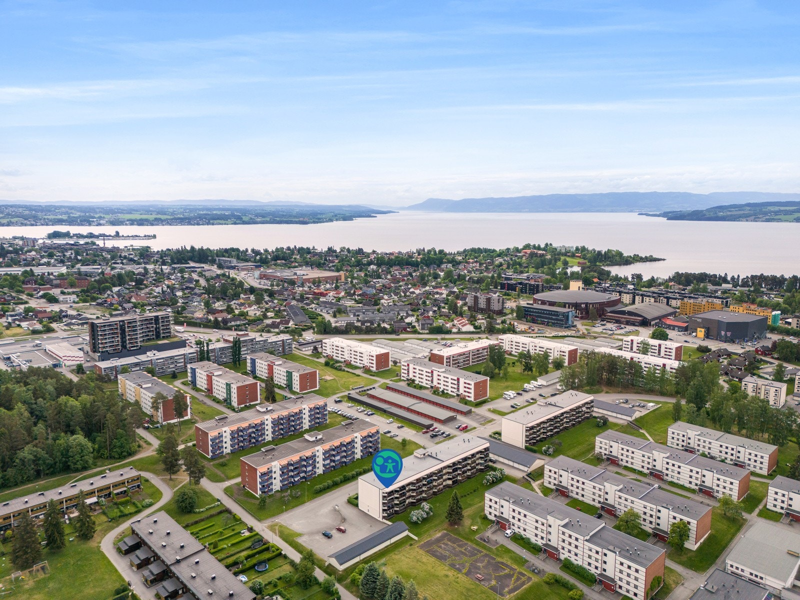 Dronefoto Galleribilde