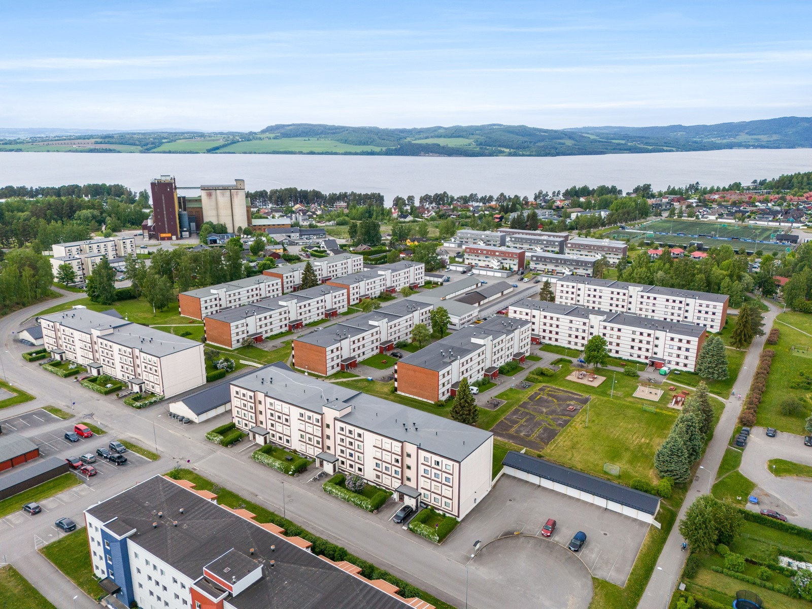 Dronefoto Galleribilde