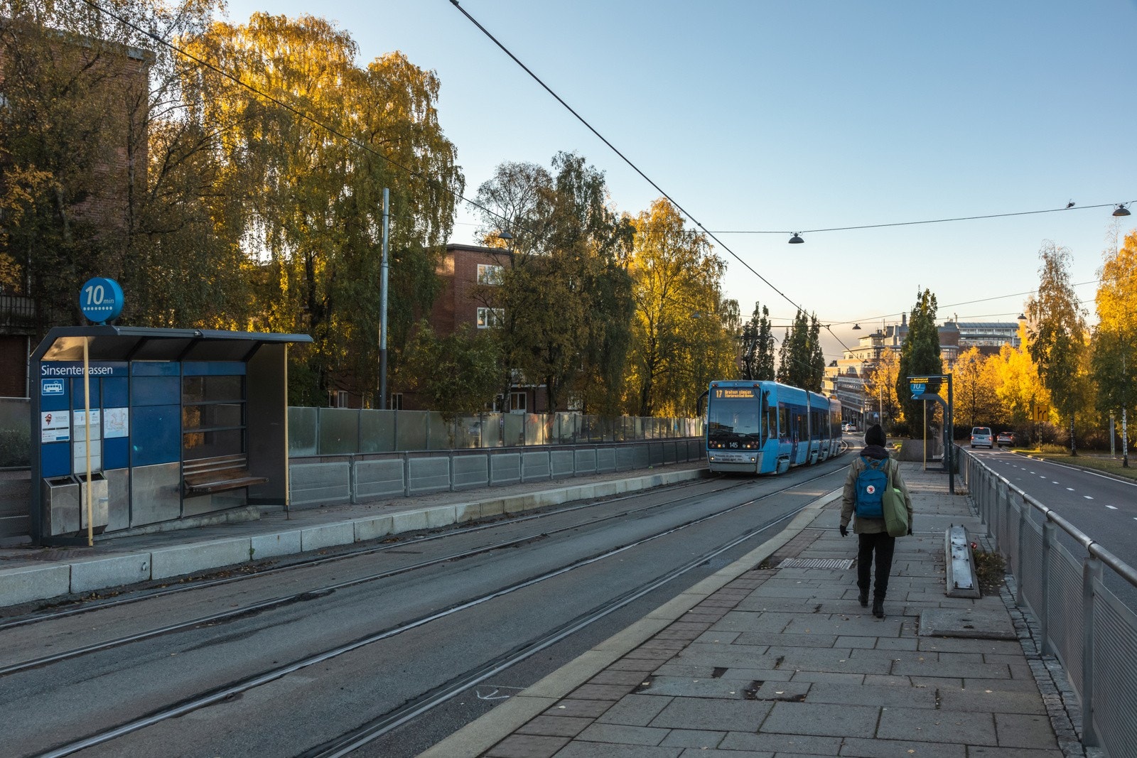 17 trikken finner du ca. 5 min unna Galleribilde