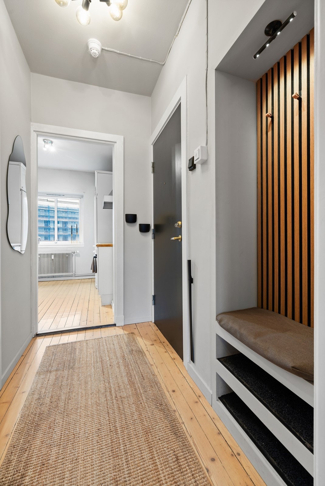 Leiligheten er arealeffektiv og er beliggende i 4. etg. Galleribilde