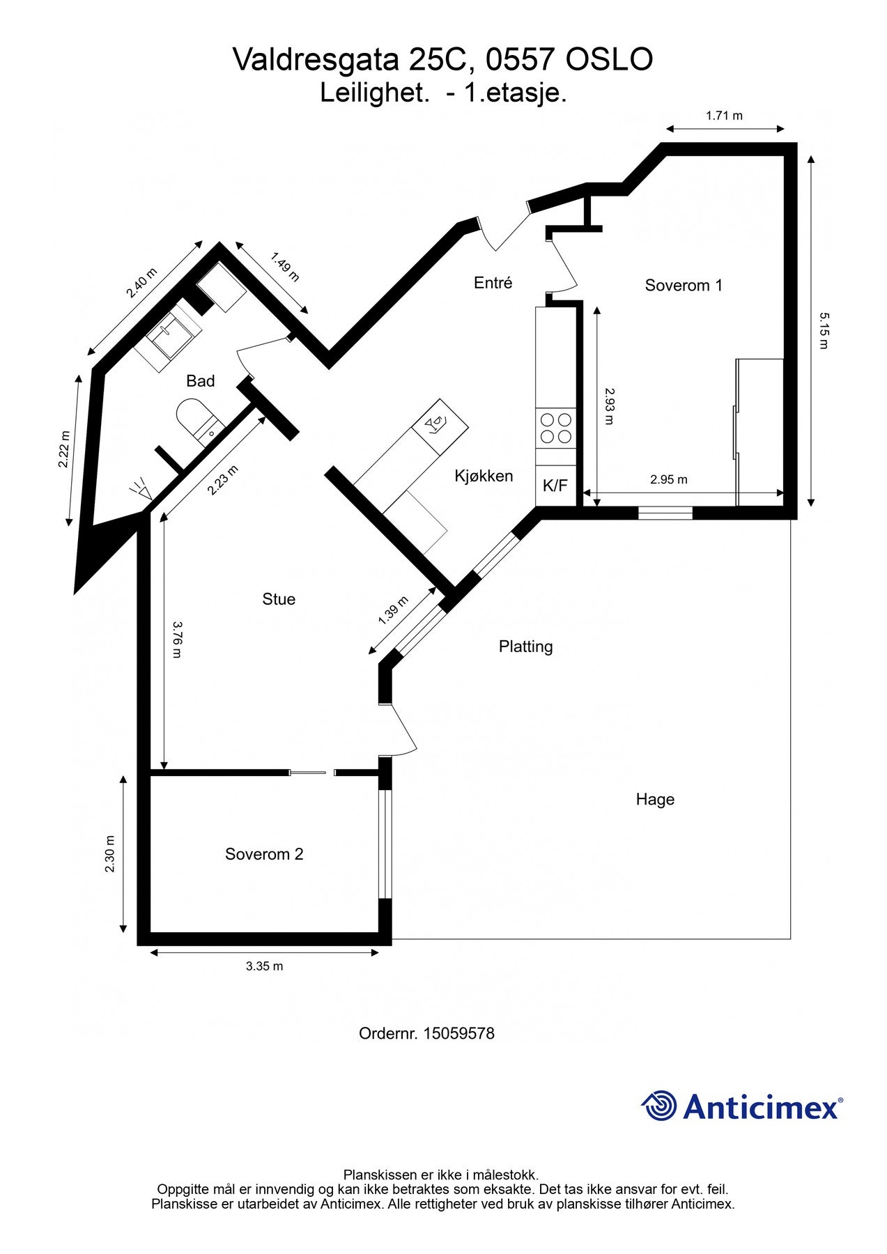 Plantegning. Galleribilde