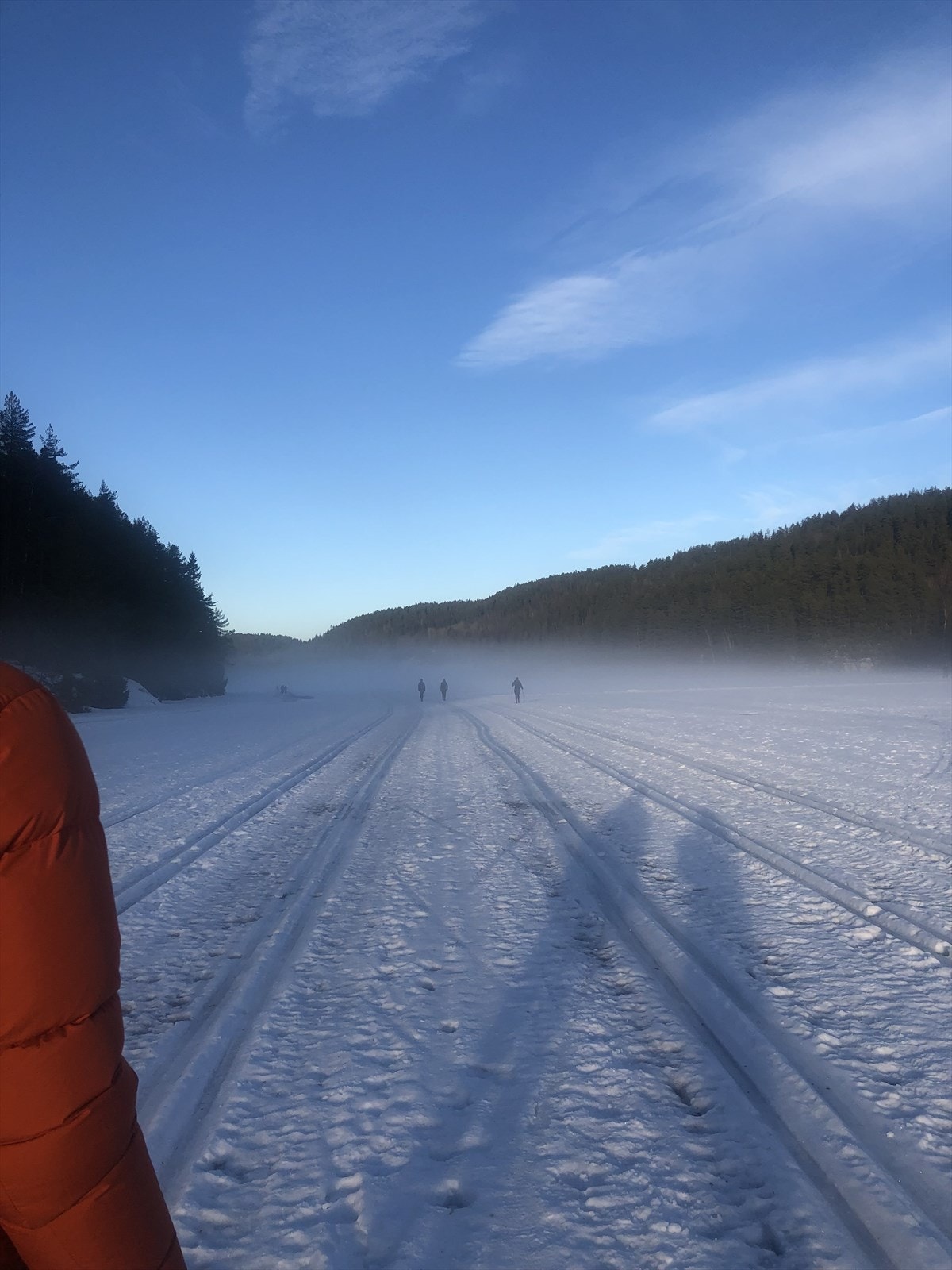 Selgers vinterbilder fra skitur på Nøklevann Galleribilde