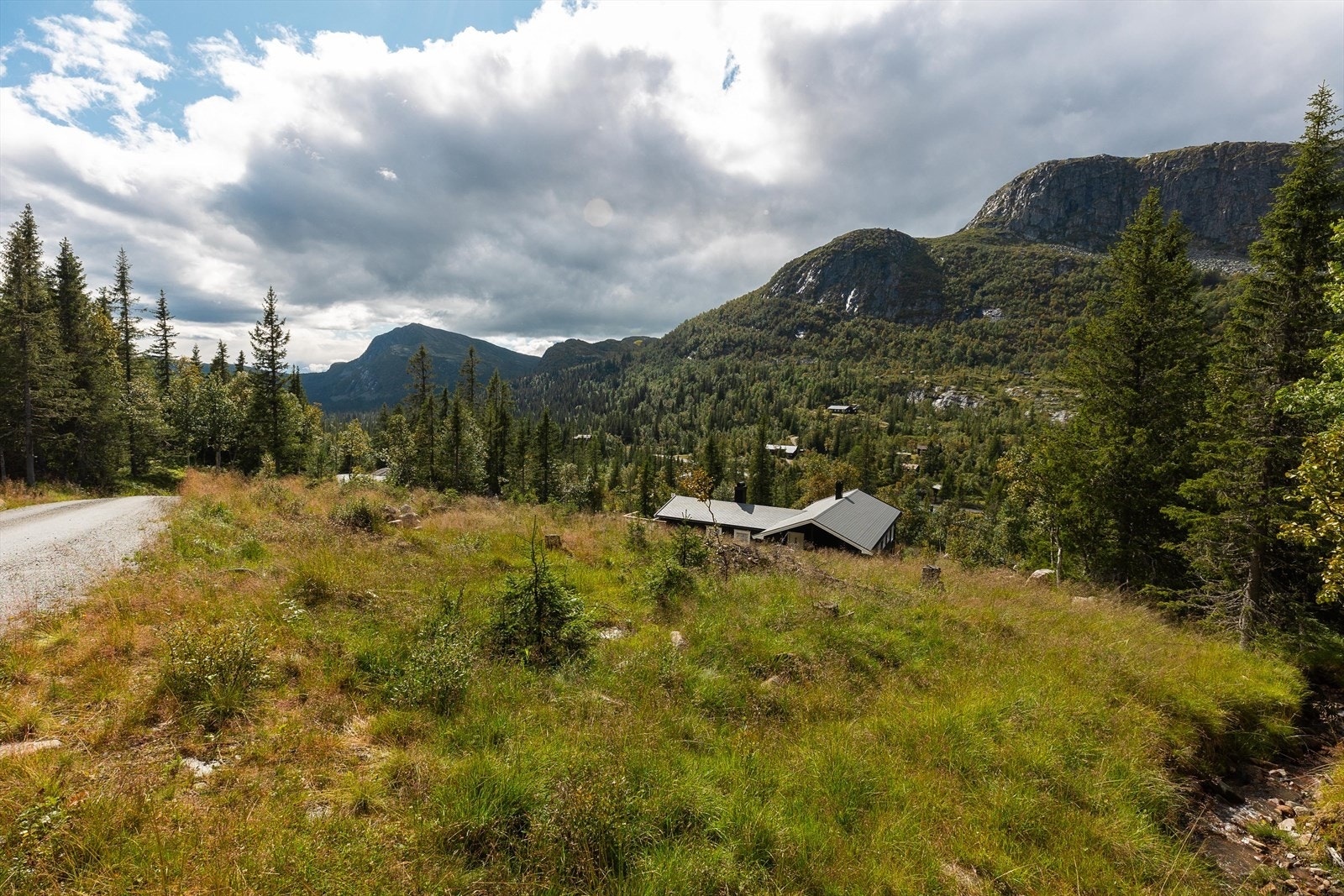 Flott selveiertomt på ca. 728 m² med solrik og attraktiv beliggenhet på Haglebu. Galleribilde