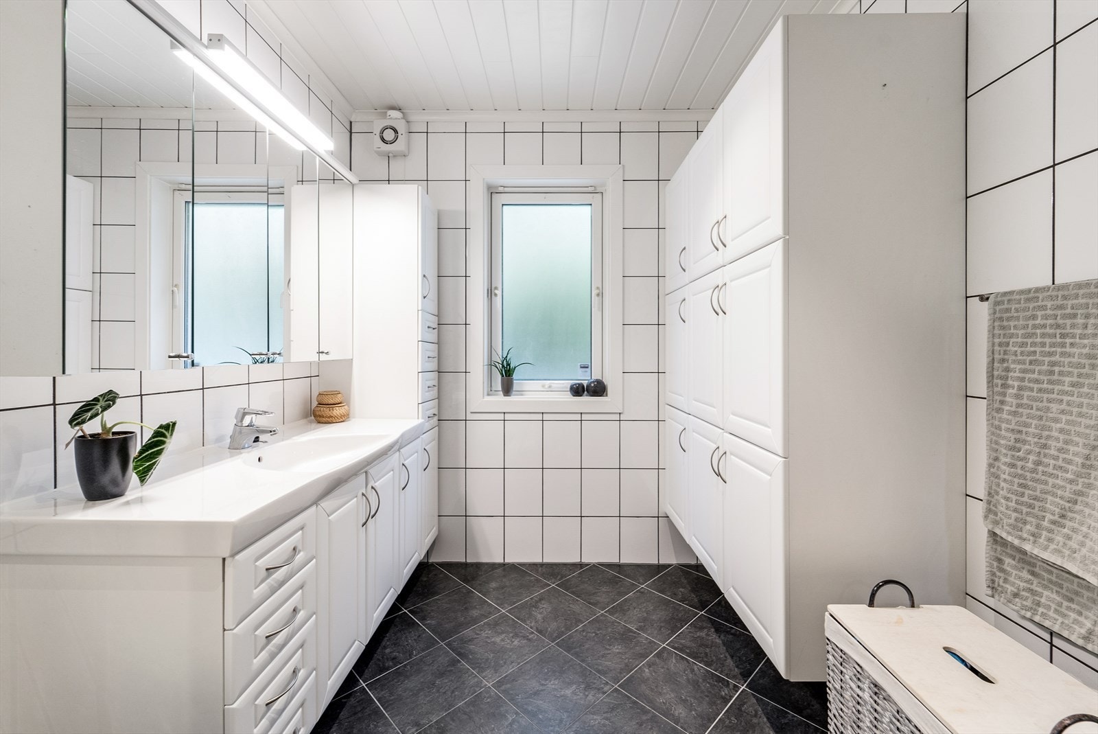 Her har du godt med oppbevaringsplass. Galleribilde