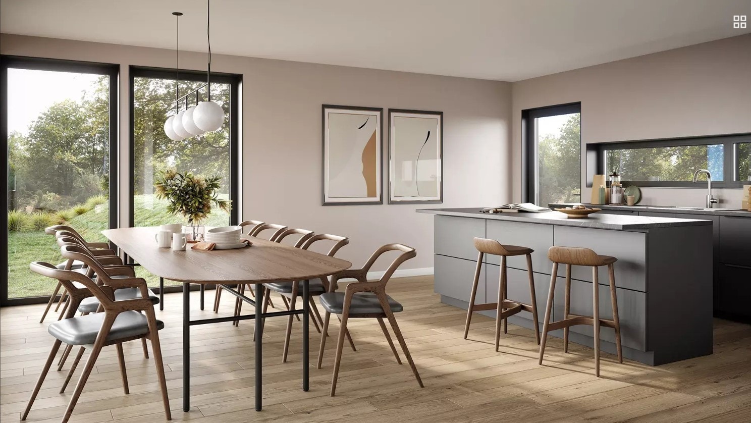 Kjøkken Galleribilde