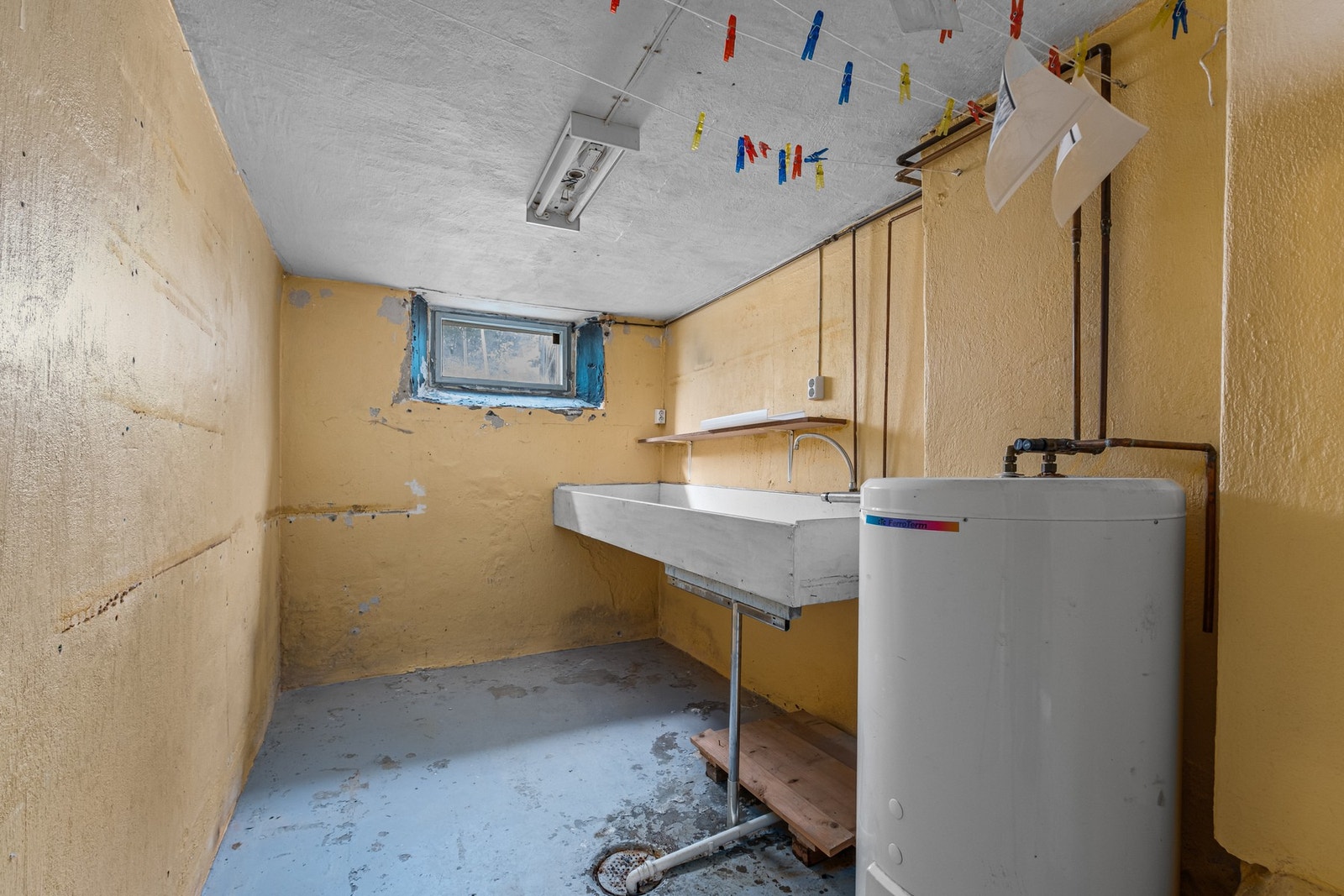 Vaskekjeller på 4,5 kvm. Galleribilde