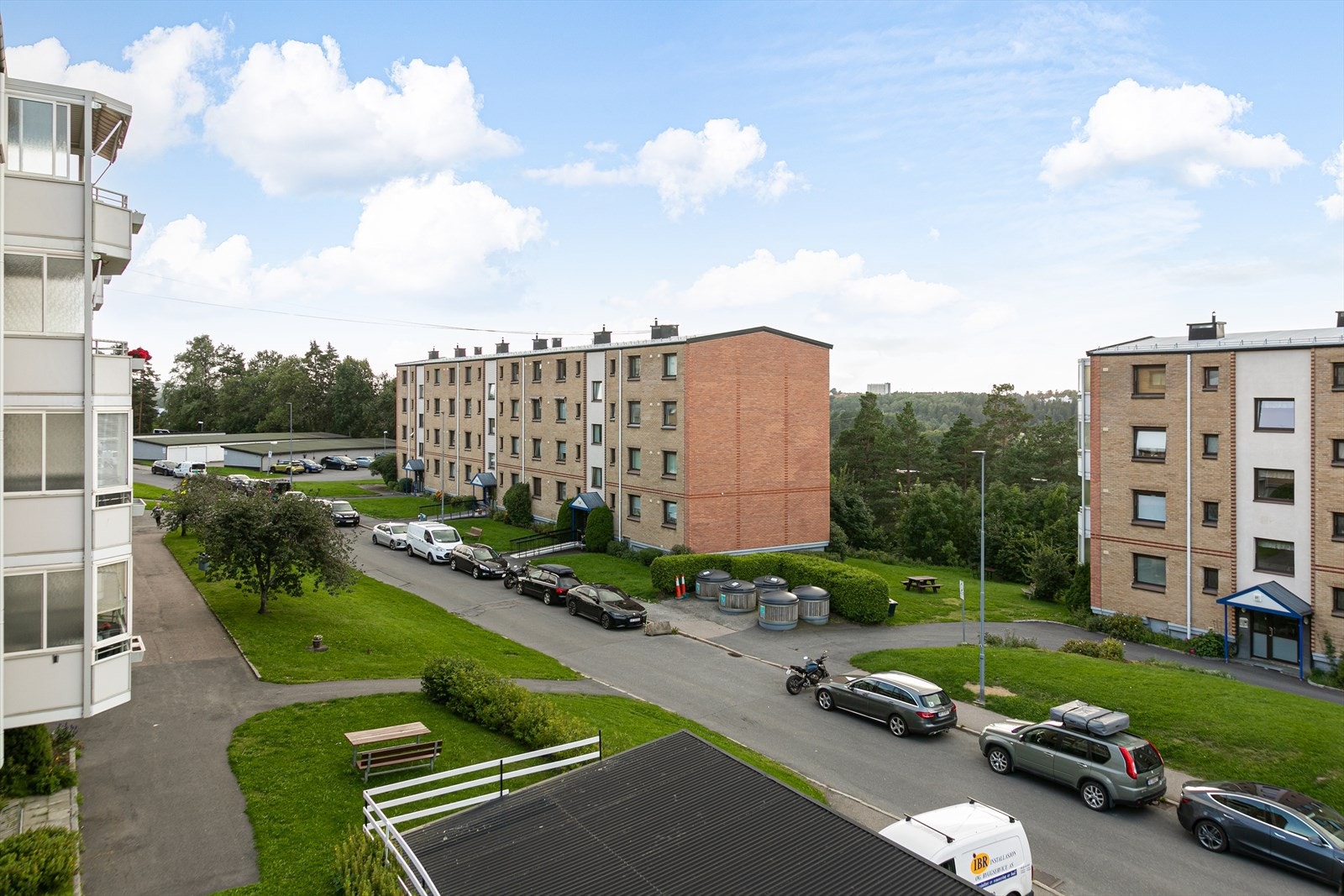 Utsikt mot nabolaget Galleribilde