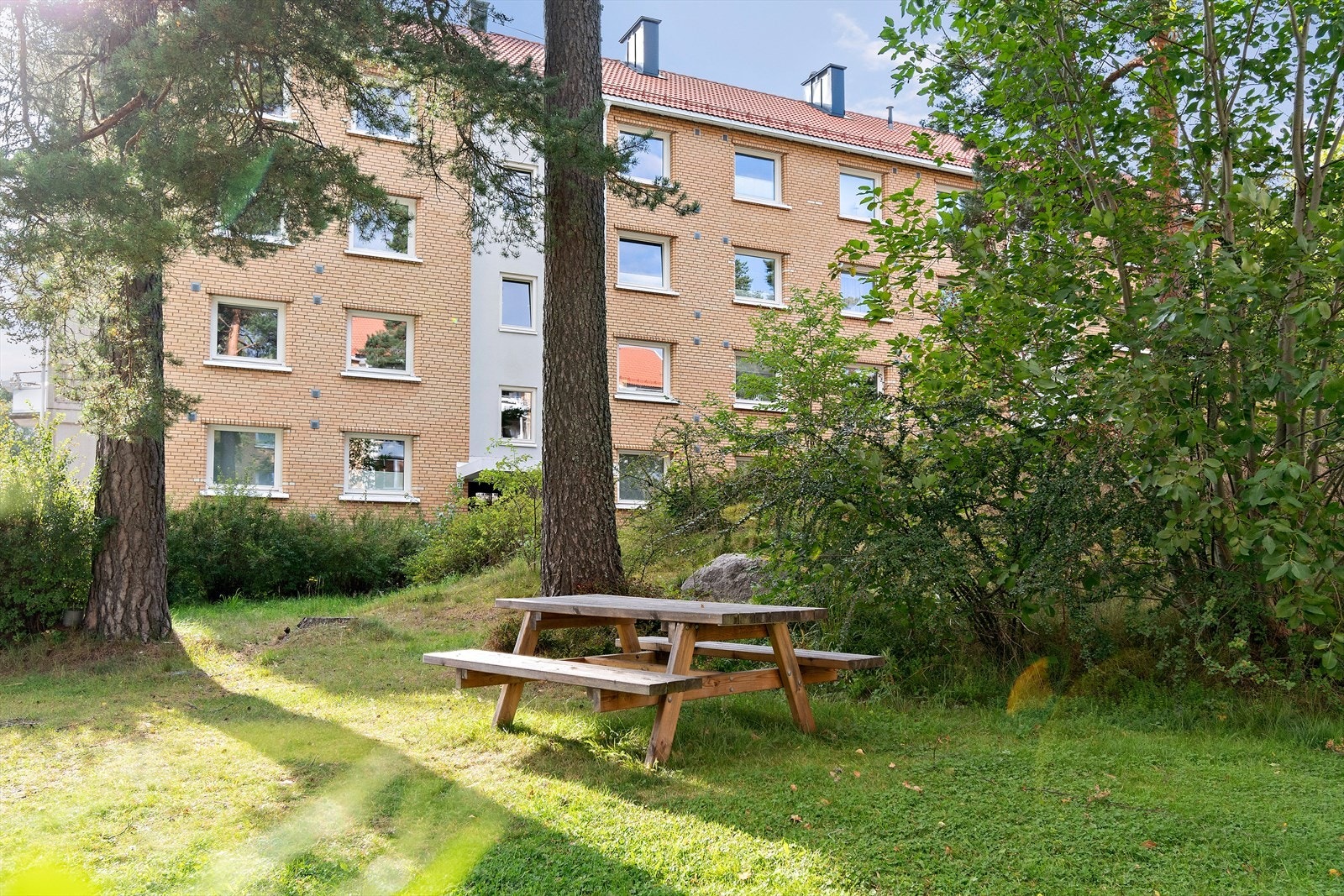 Her bor du landlig til samtidig som bylivet er en kort tbane-tur unna Galleribilde