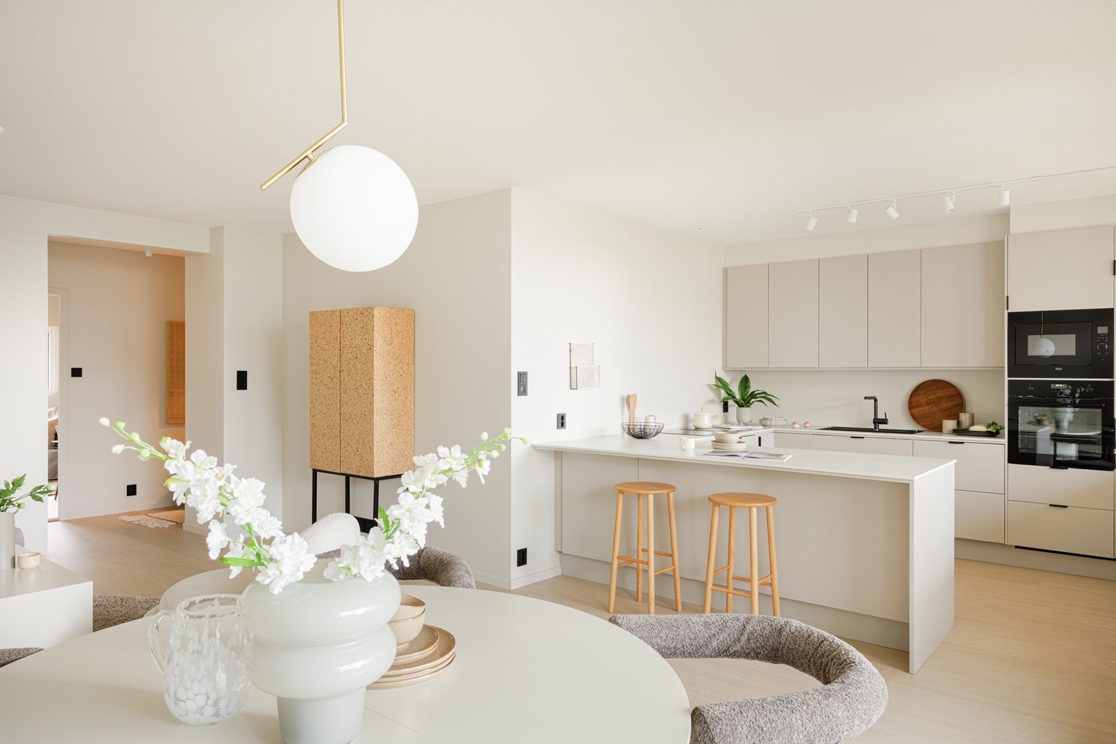 Den åpne løsningen sørger for en sosial utforming Galleribilde