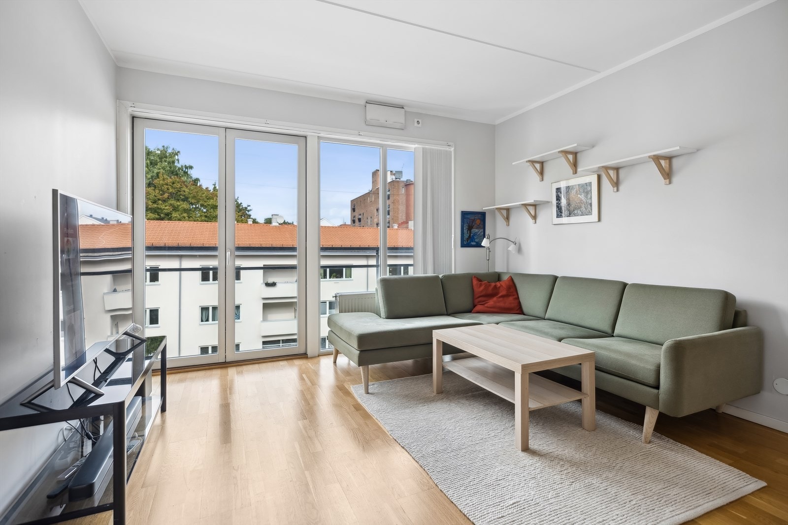 En lys og lekker andelsleilighet fra 2007 på 50m². Galleribilde