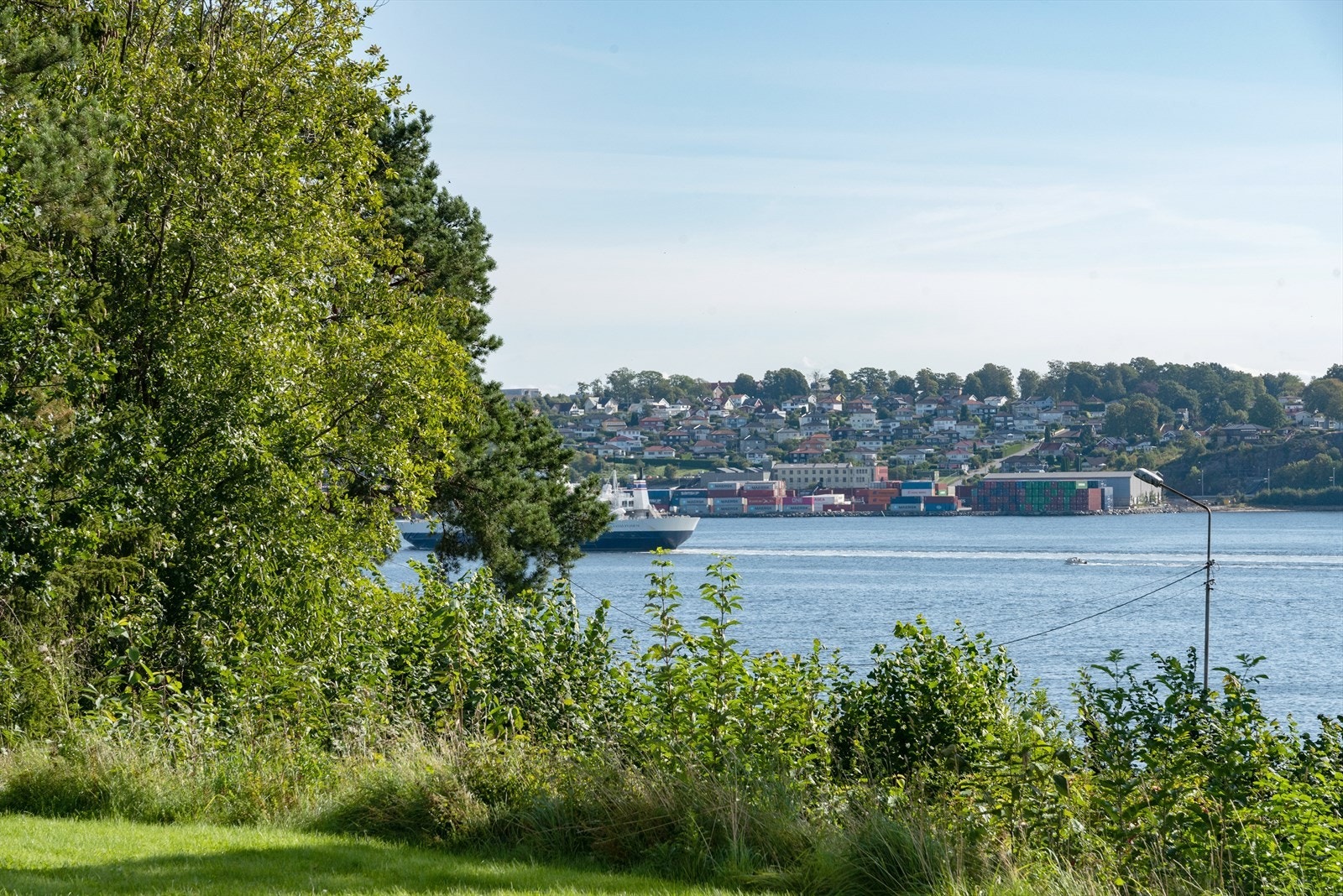 - Utsikt fra terrassen - Galleribilde