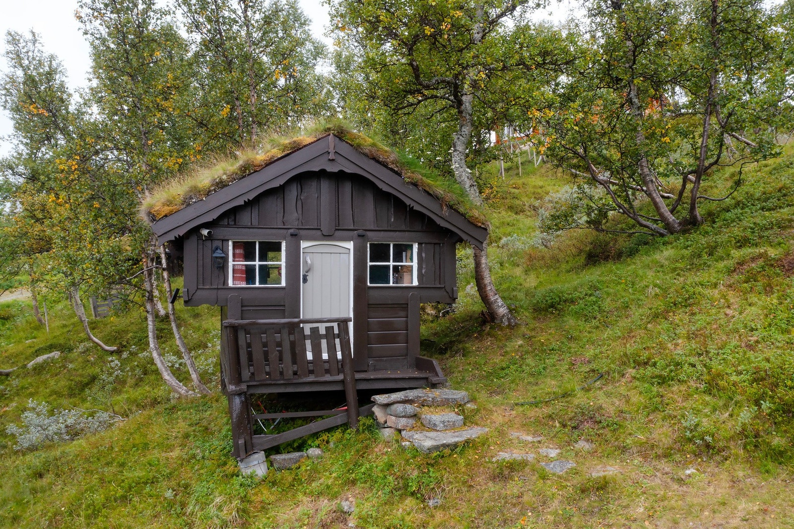 Flott bod oppført i maskinlaft. Galleribilde