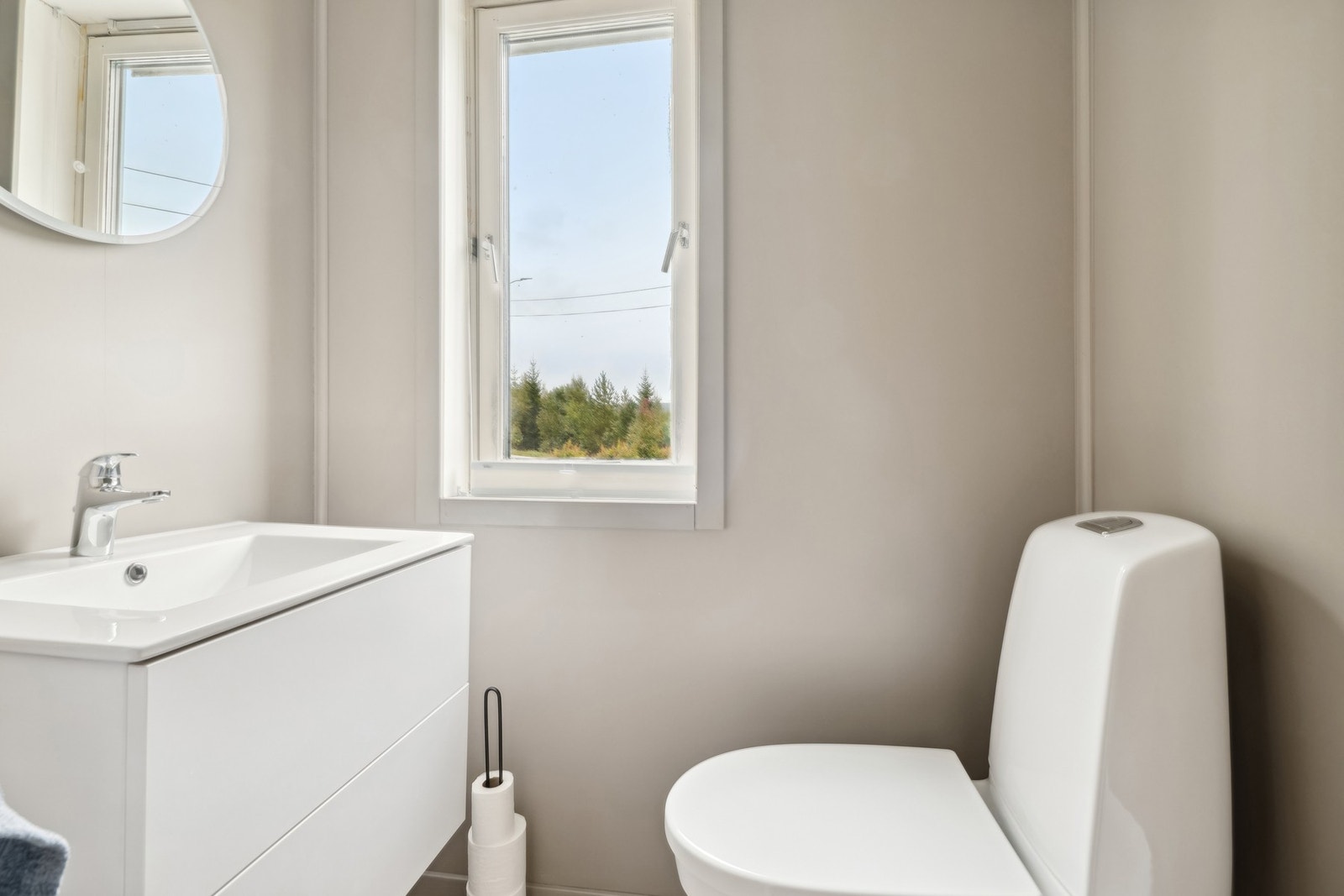 Praktisk toalettrom Galleribilde