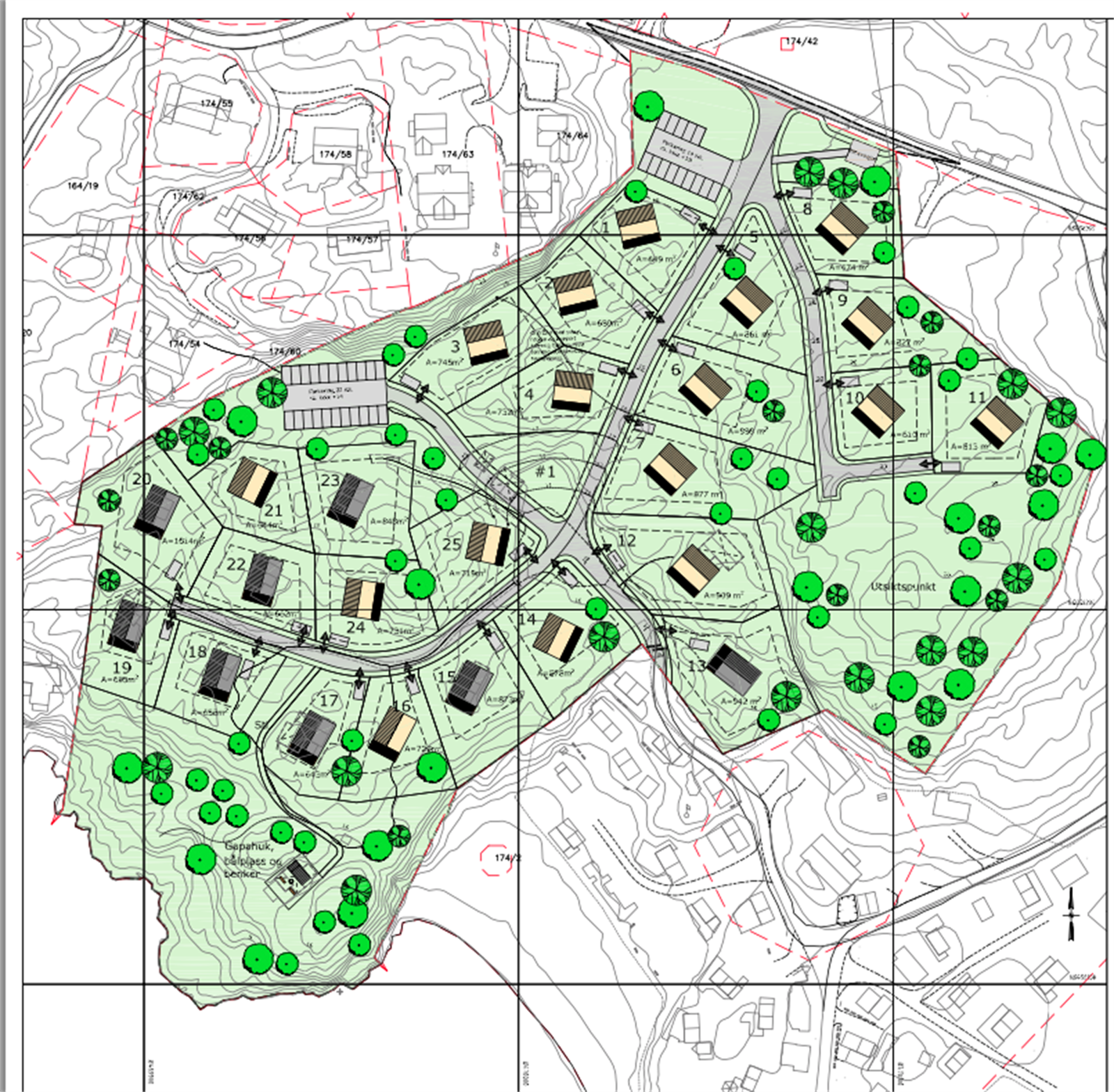 TOMTEKART Galleribilde