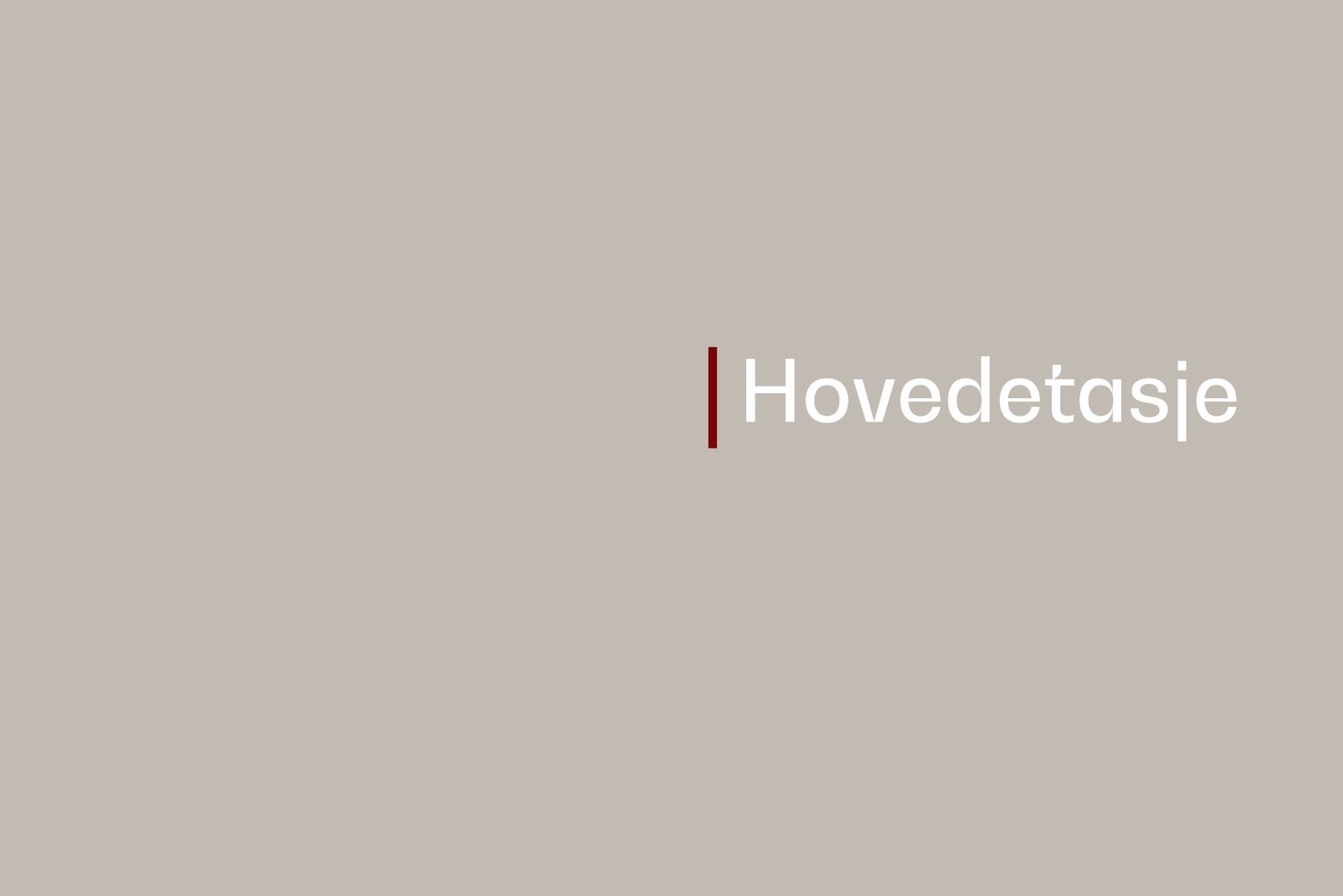 Hovedetasje Galleribilde