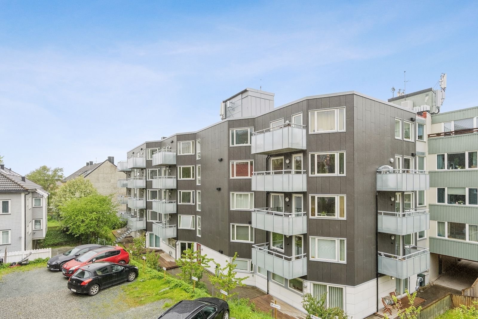 Fasade fra bakgård (4. etasje) Galleribilde