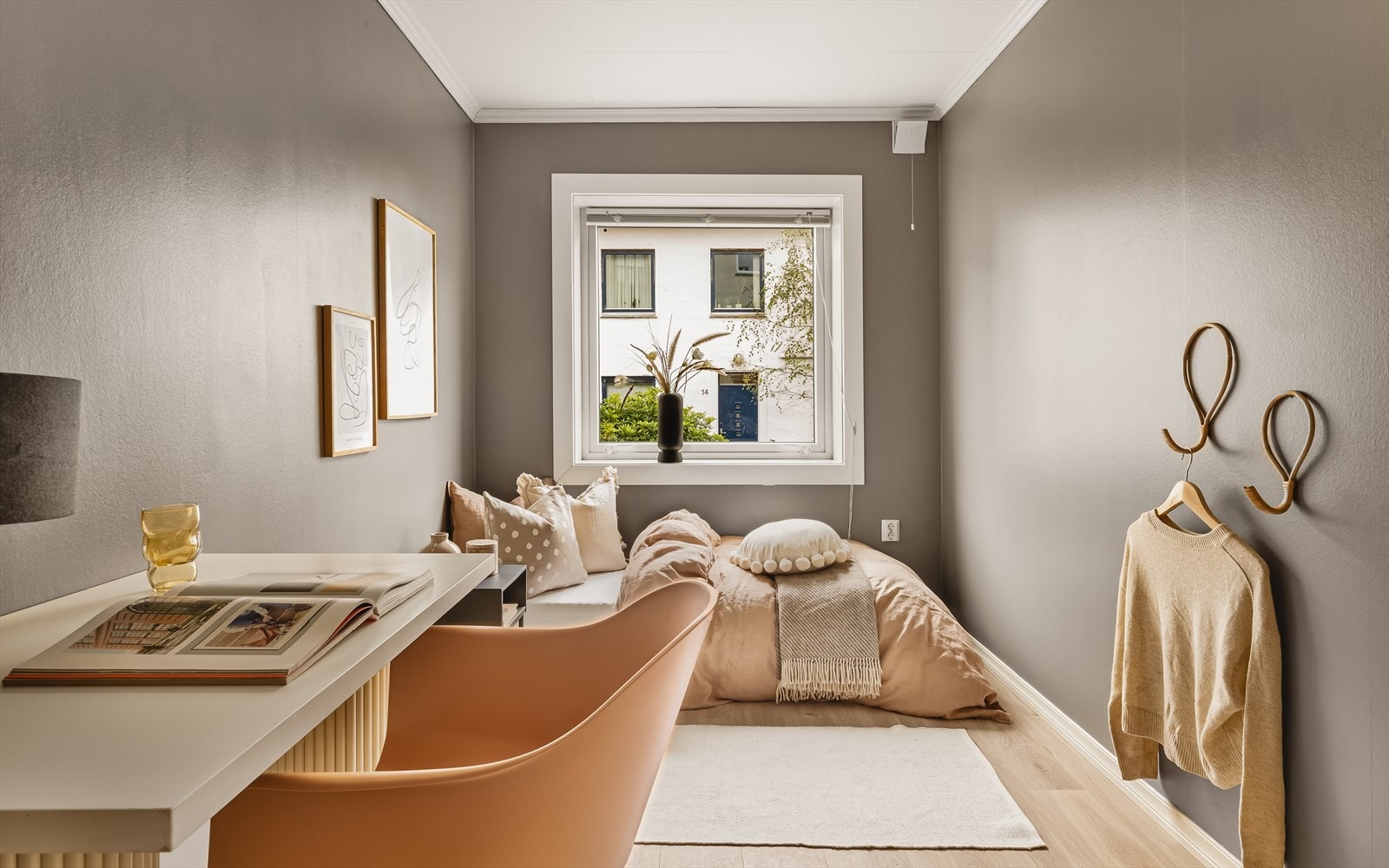Rommet er perfekt til utleie, barnerom eller gjesterom. Galleribilde