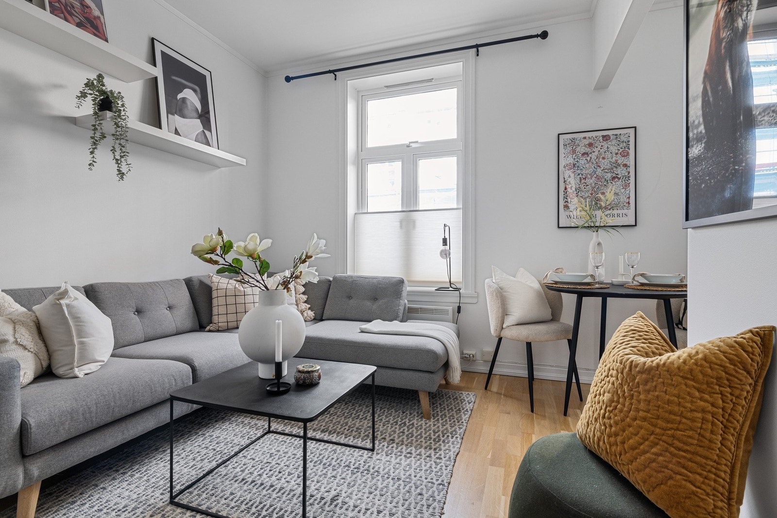 Schønings Gate 6A er en arealeffektiv og romslig 2-roms leilighet på Majorstuen. Galleribilde