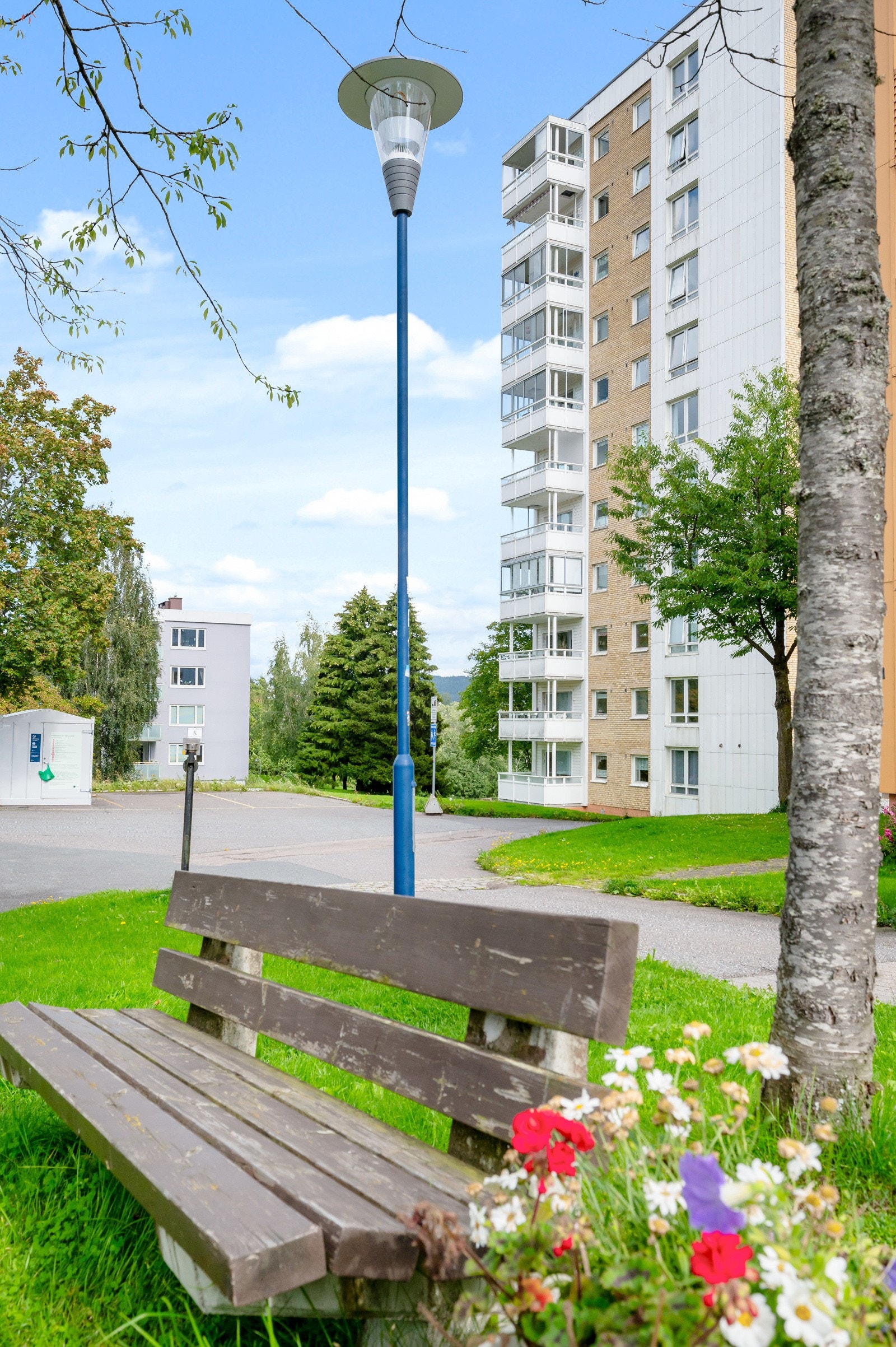 Hyggelig borettslag med store grøntarealer. Galleribilde