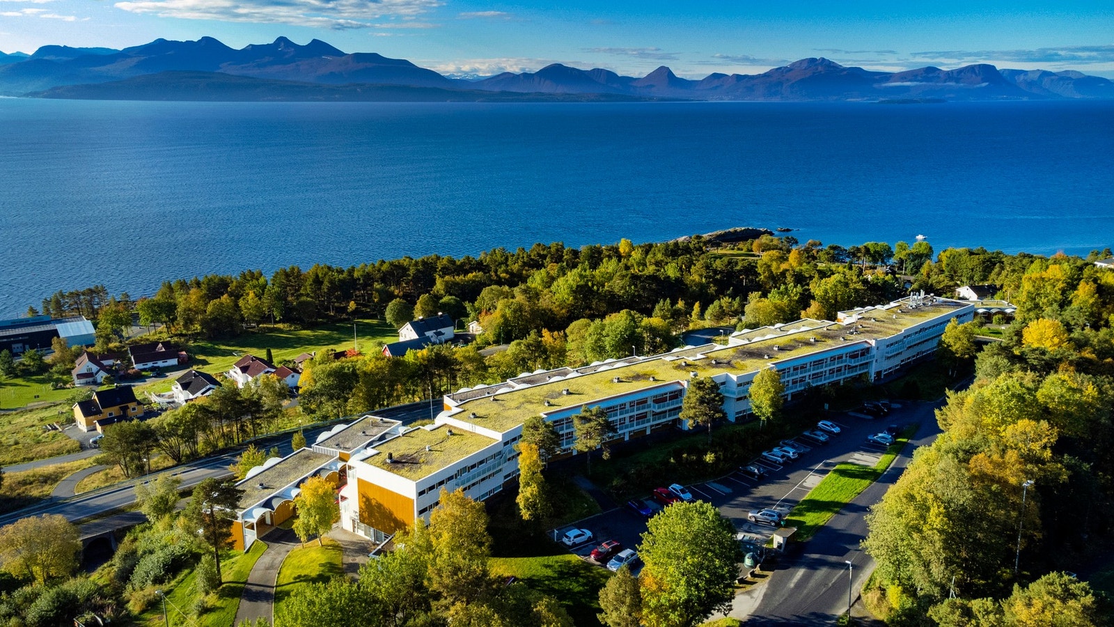 Dronefoto Galleribilde