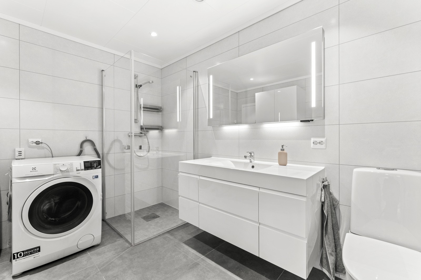 Pent bad/vaskerom. Galleribilde