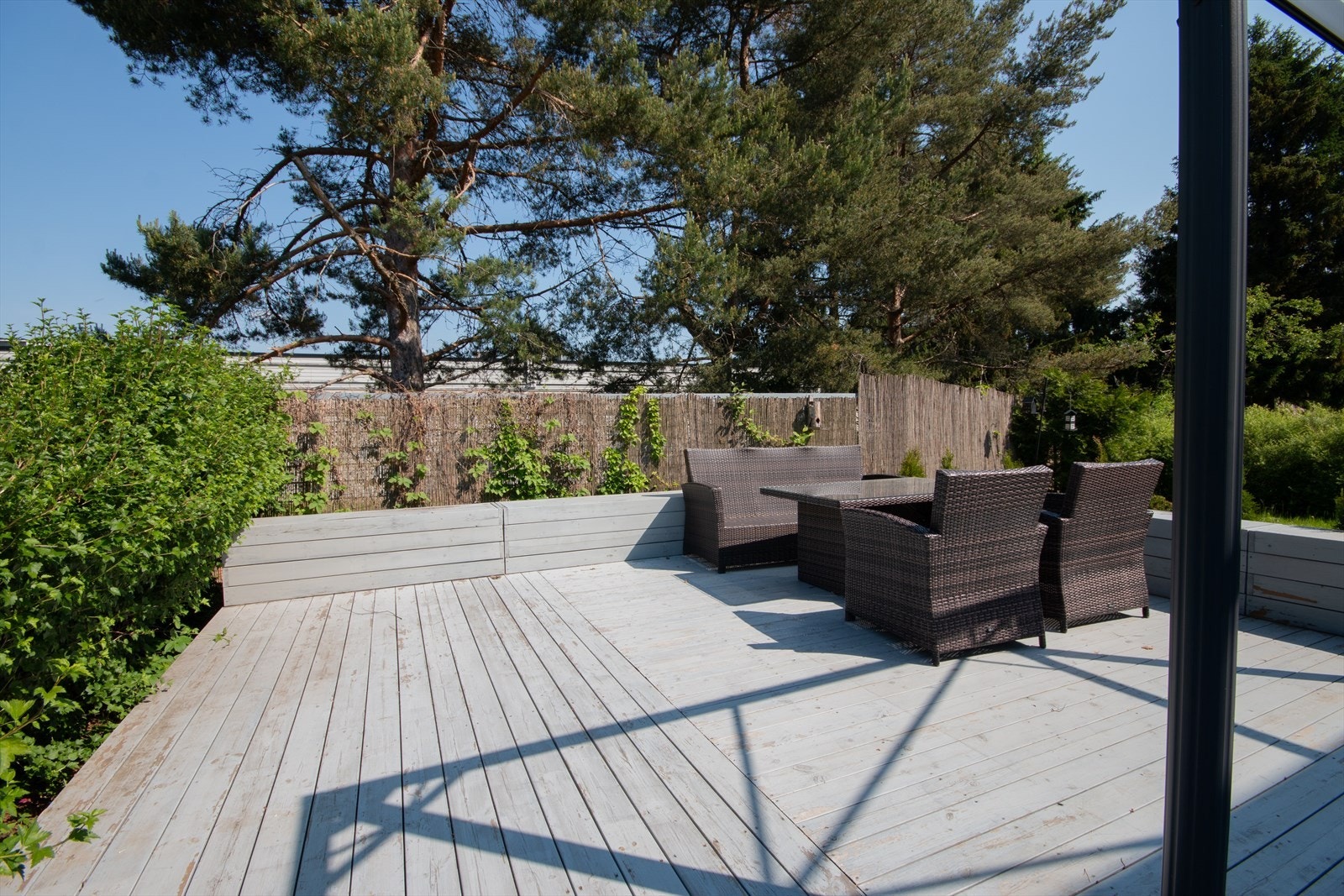 En herlig terrasse på ca. 50 kvm med både solrik og usjenert beliggenhet. Galleribilde