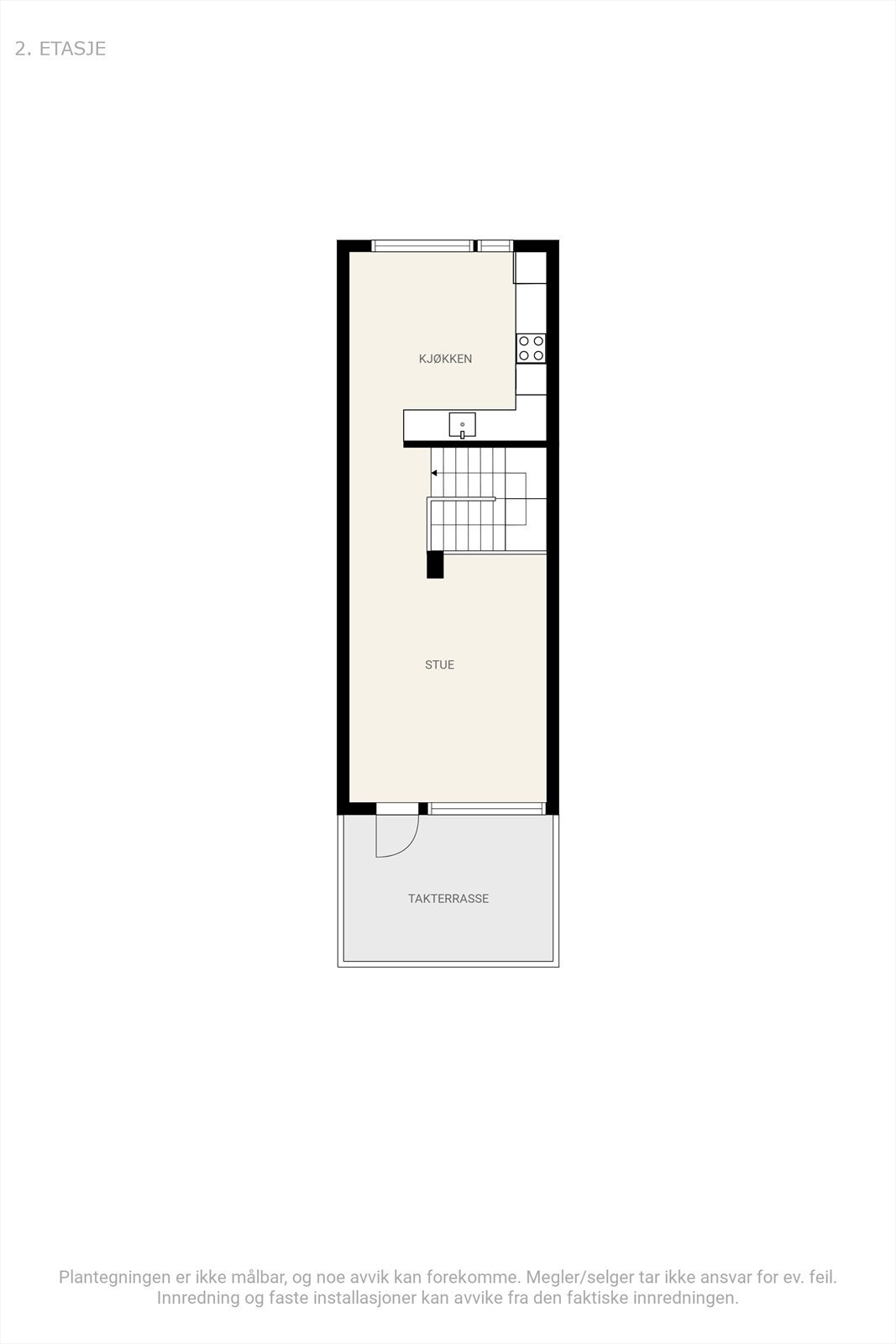 Plantegning - 2. etasje Galleribilde