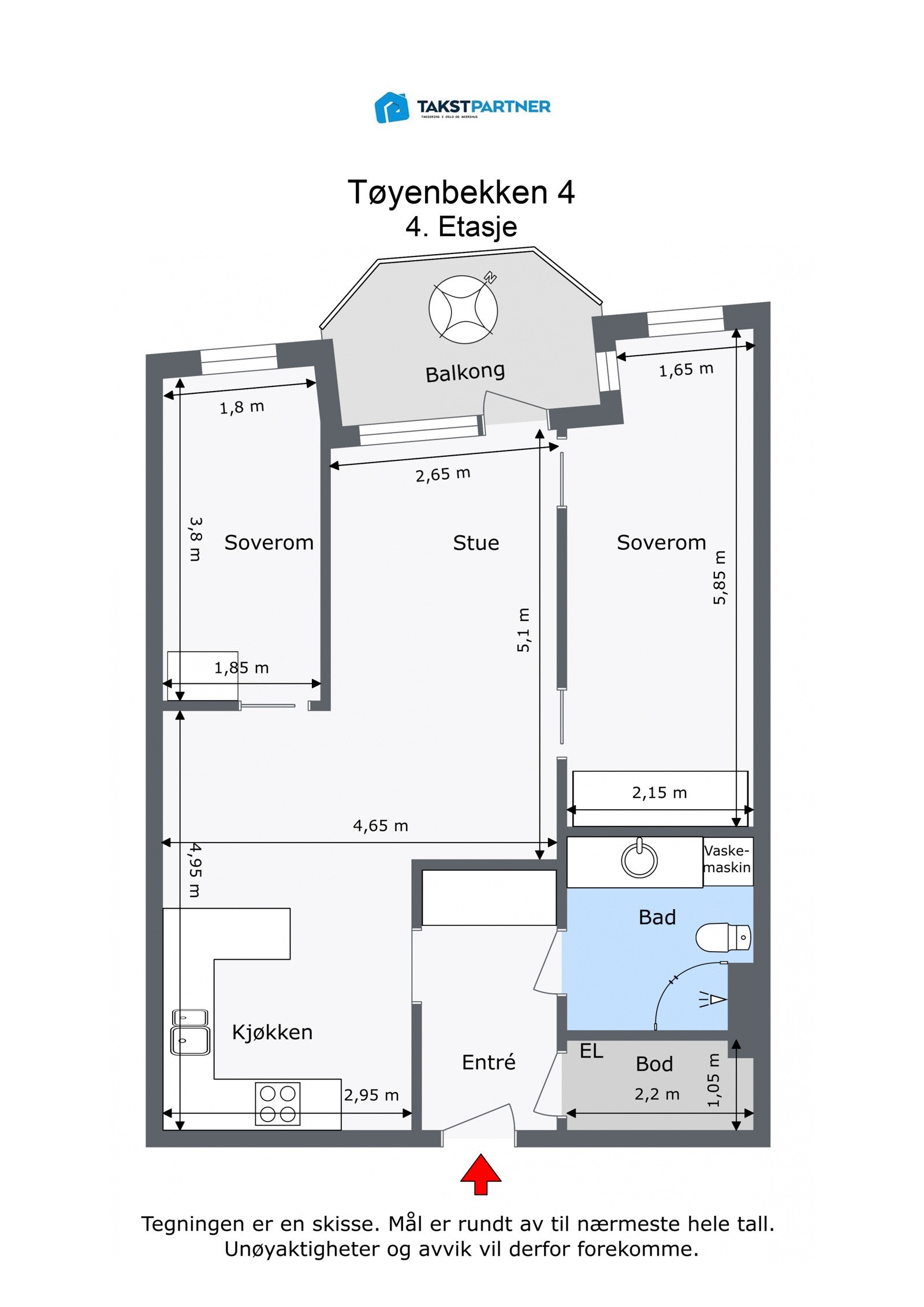 Planskisse. Galleribilde