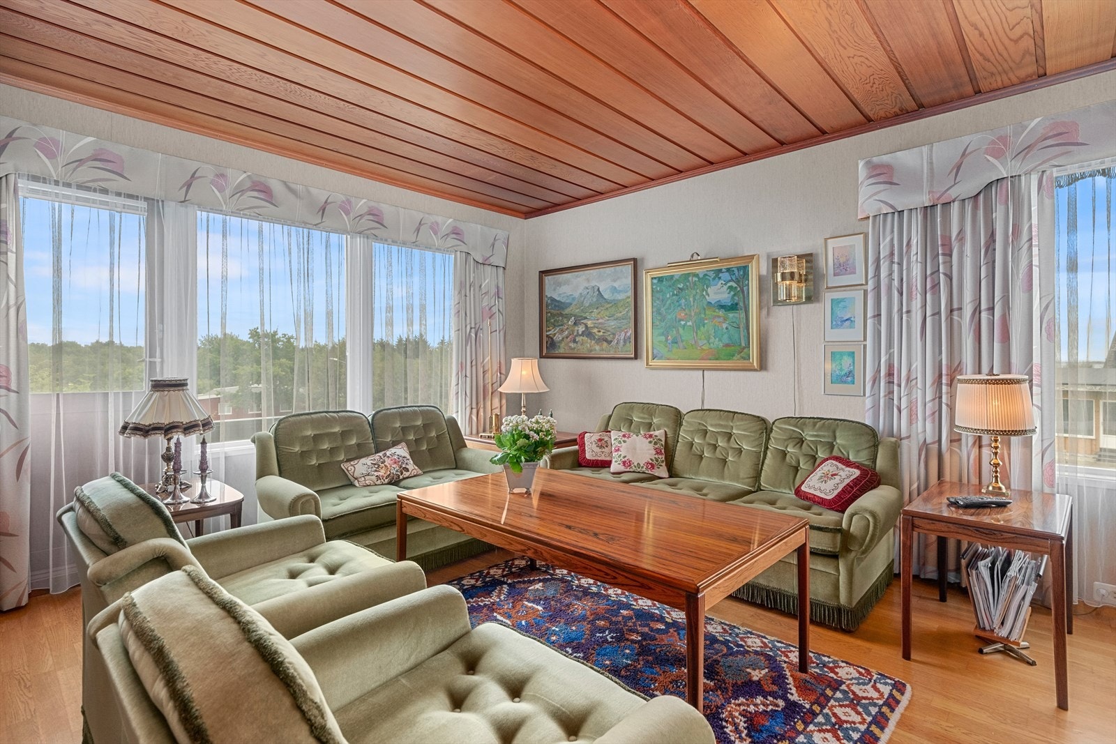 Lys og fin stue Galleribilde