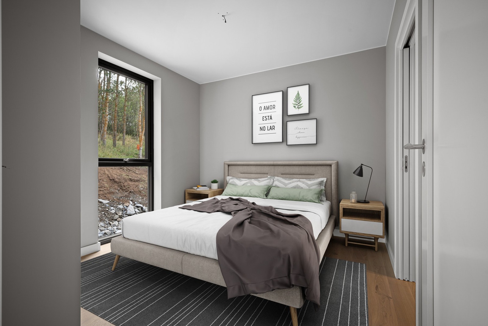 Soverom nr. 2 med pene overflater Galleribilde