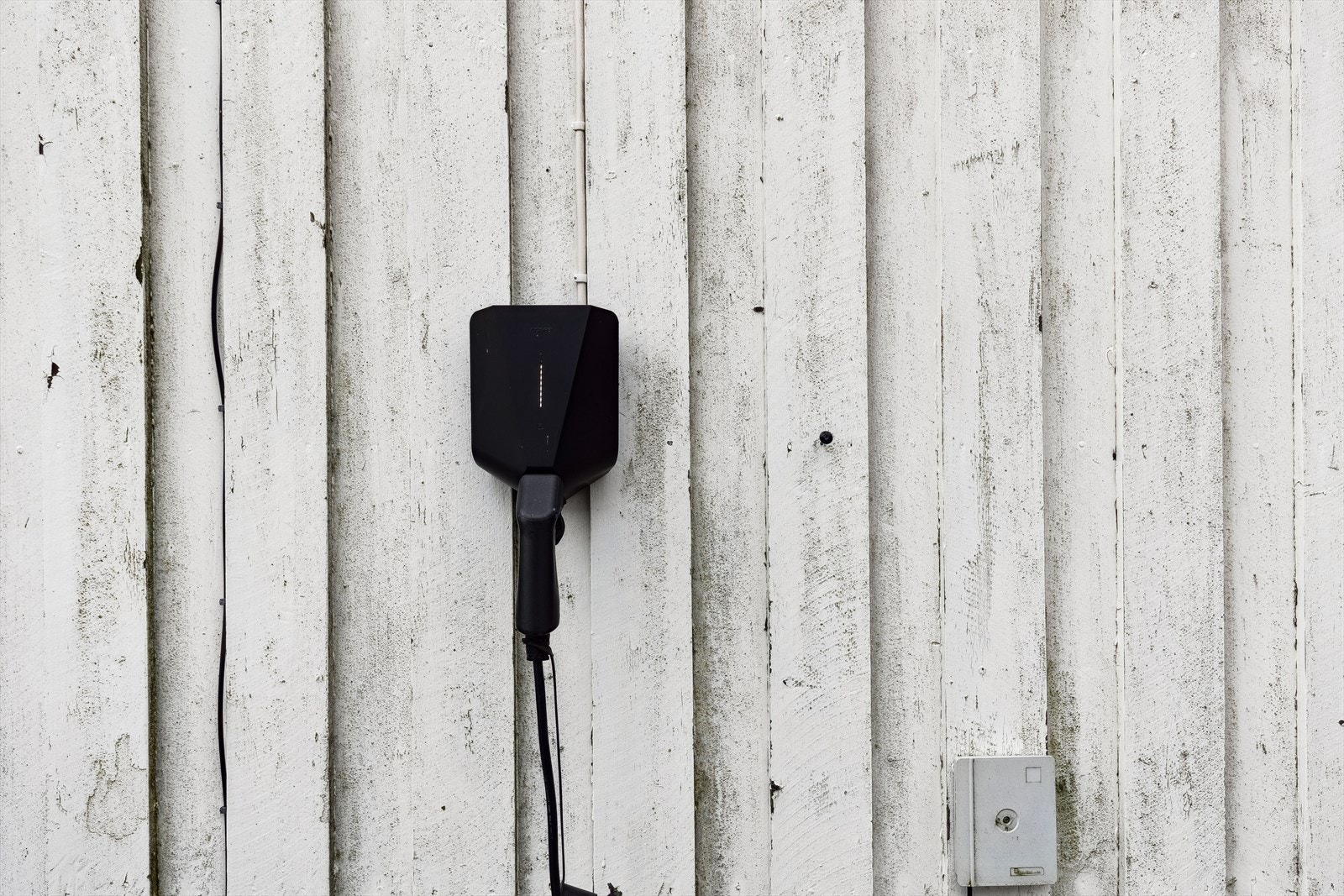 Opplegg for elbil lader. Galleribilde