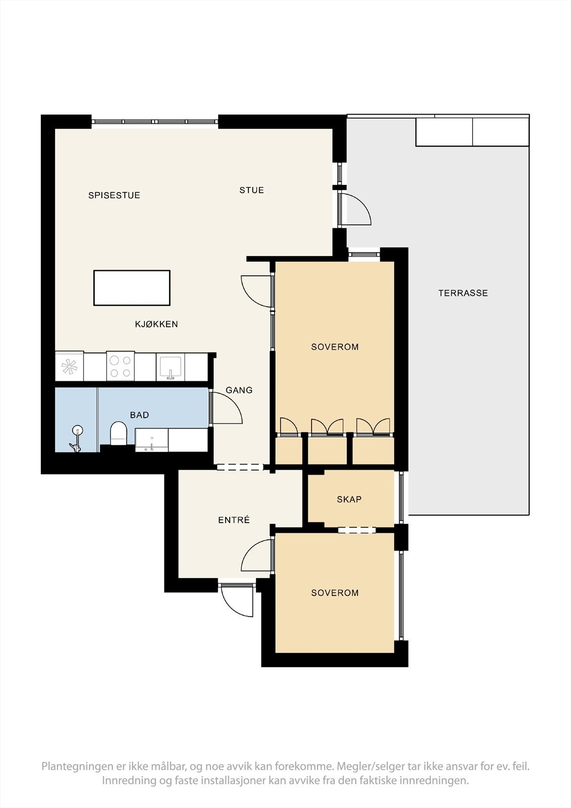 Plantegning. Galleribilde