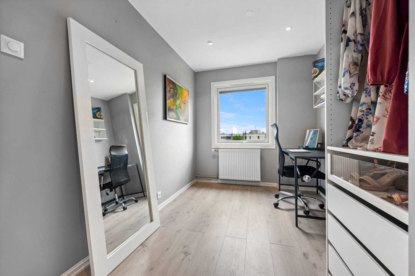 Leiligheten har to soverom av god størrelse. Galleribilde