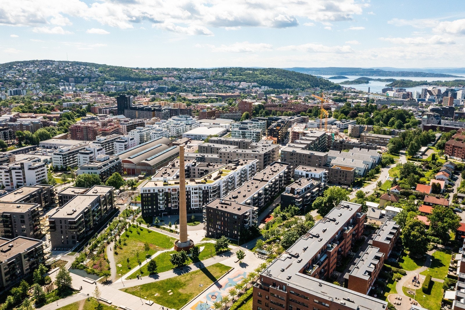 Områdebilde av Ensjø - en bydel under utvikling Galleribilde