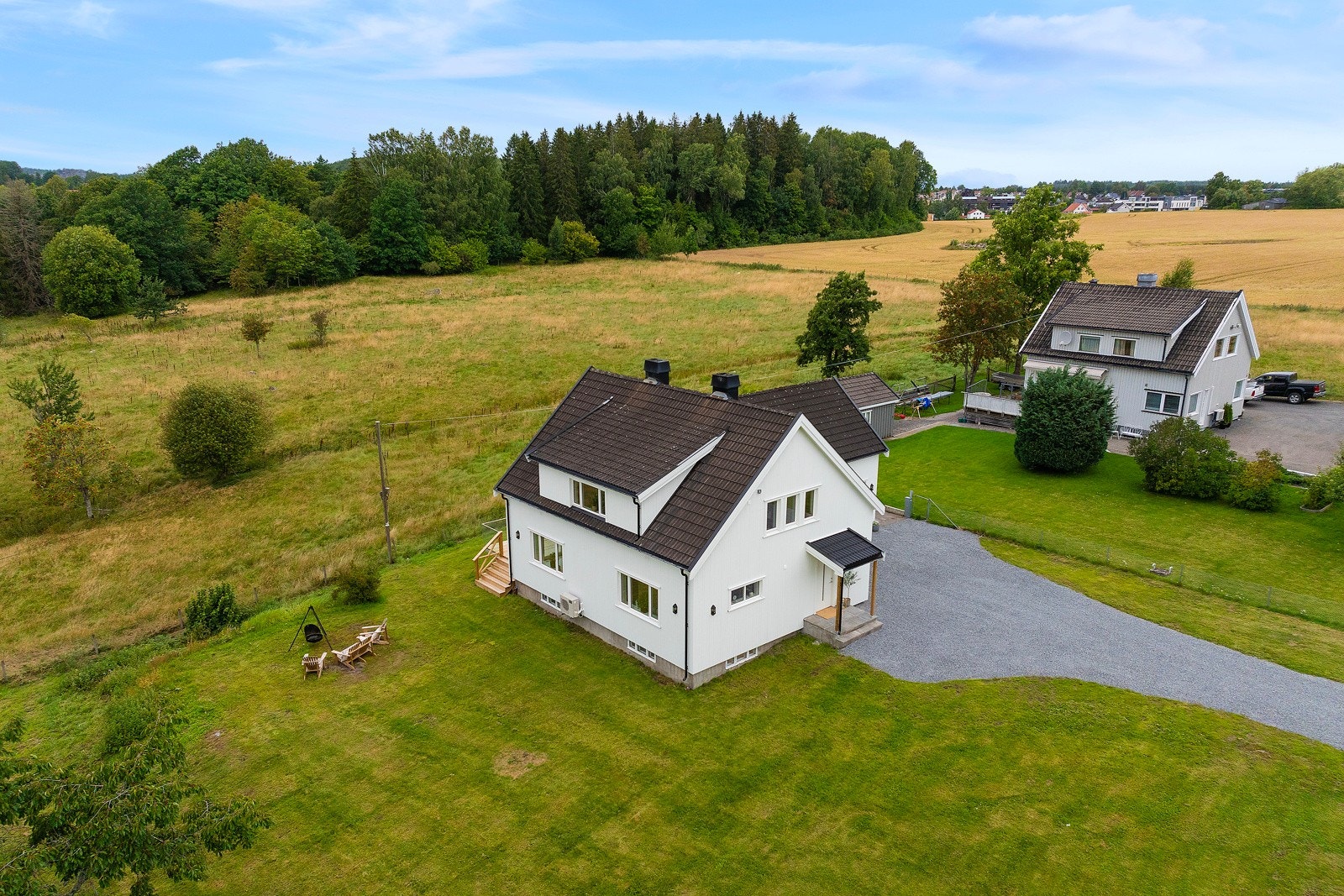 Det er en fri og landlig beliggenhet Galleribilde