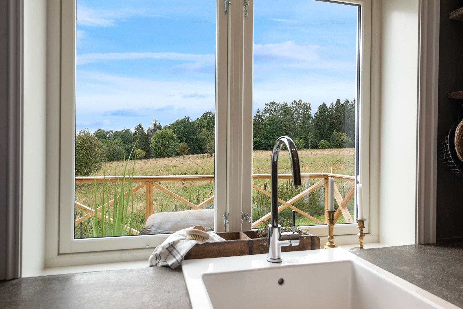 Her har du et fritt og fredelig utsyn Galleribilde