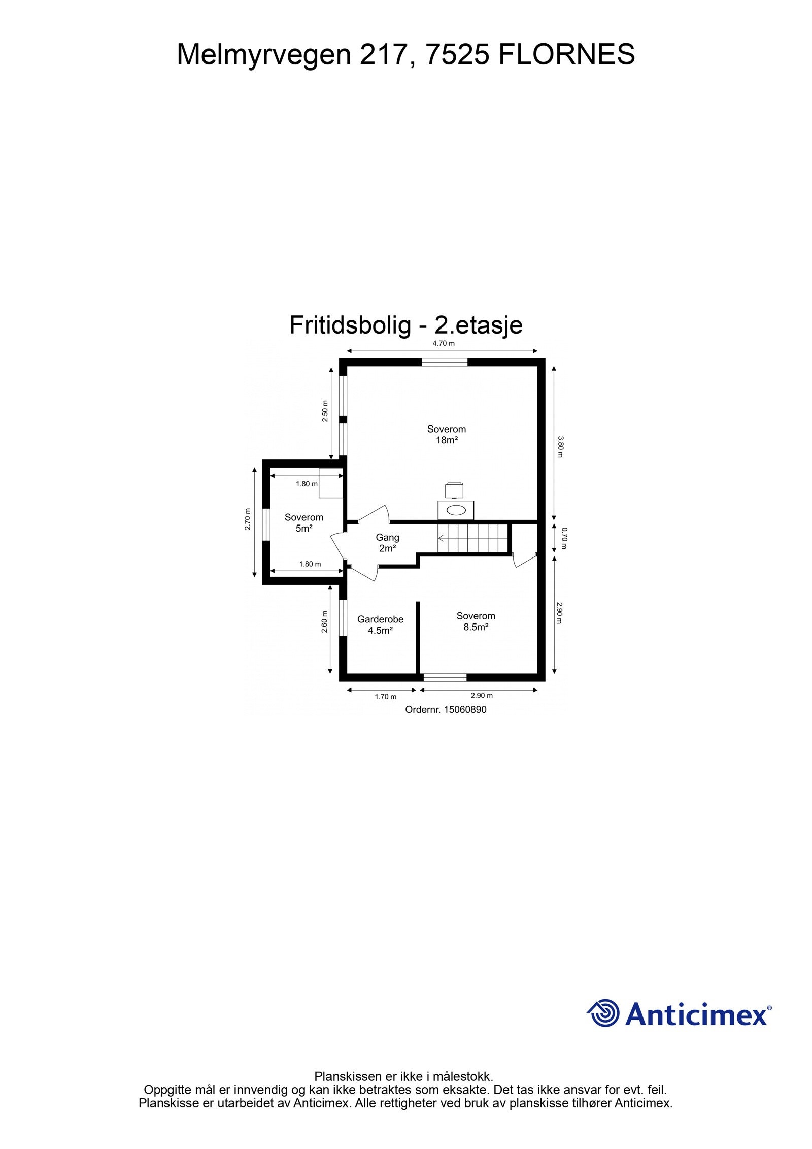 Plantegning 2. etasje. Galleribilde