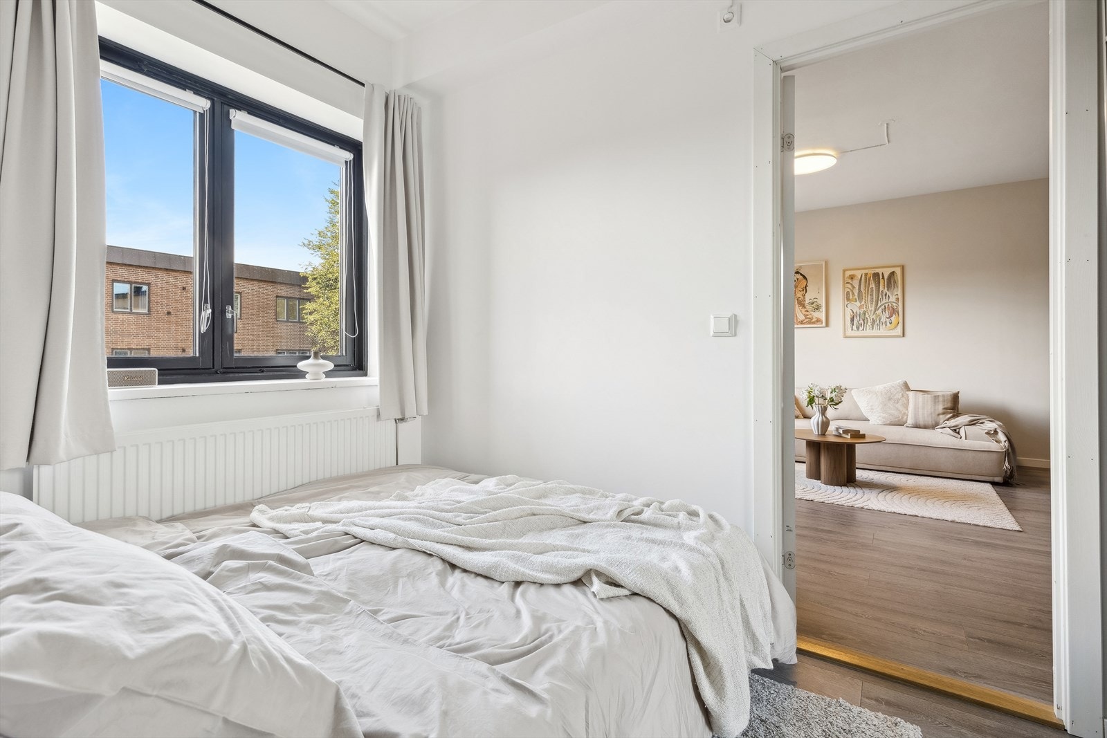 Nåværende eier har hatt en seng på 160x200 cm. Galleribilde