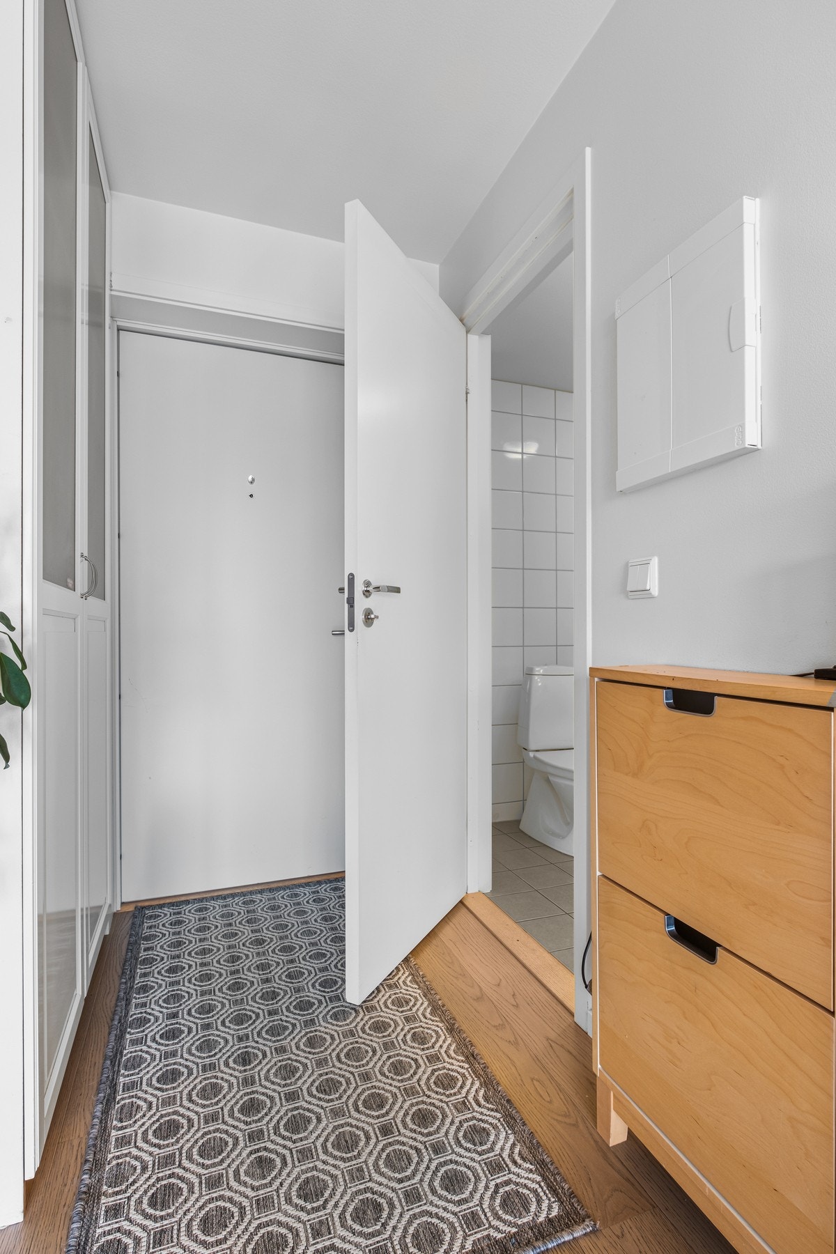 Innbydende entré på 2 kvm. Galleribilde