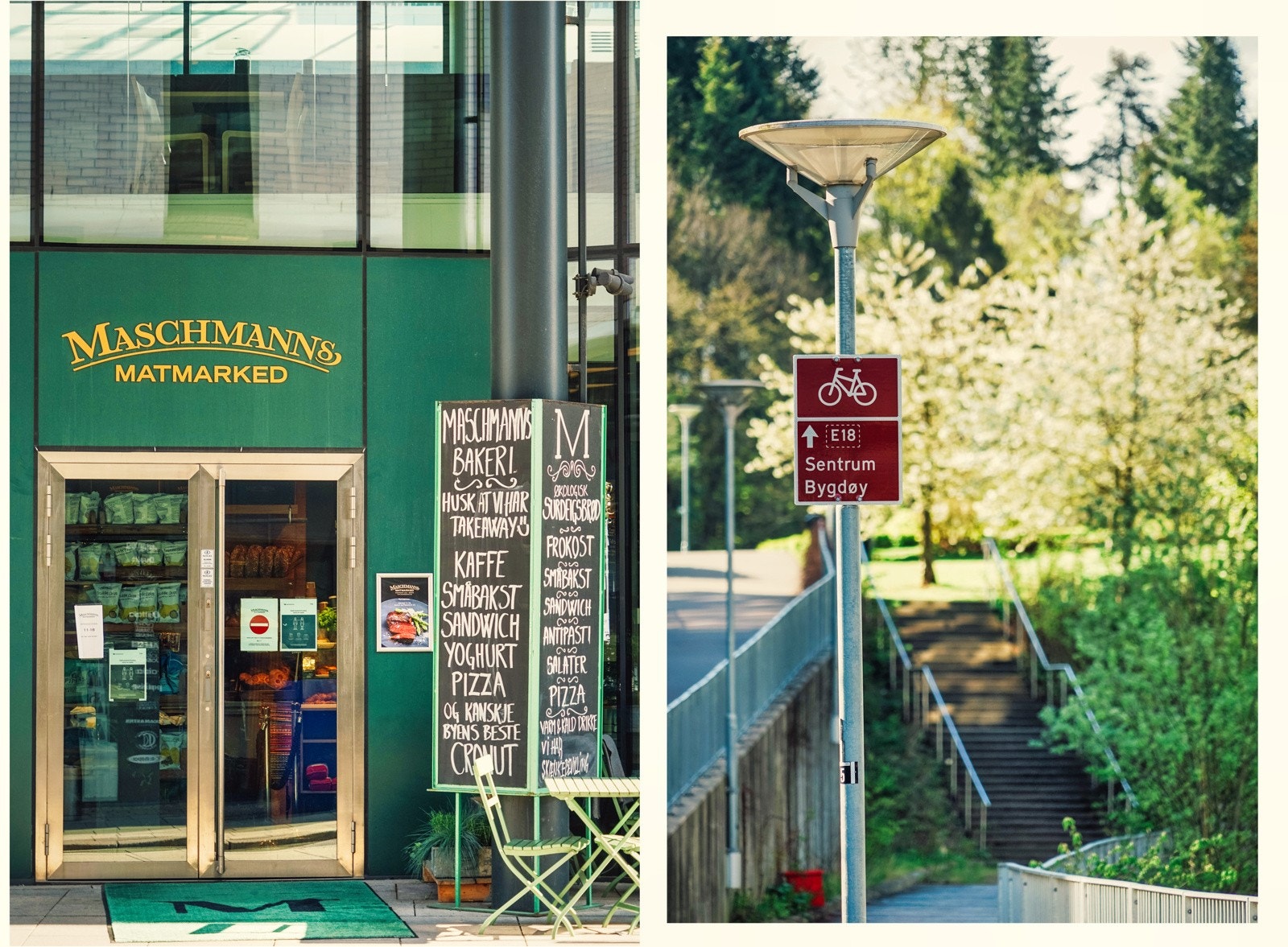 Maschmanns matmarked. Galleribilde